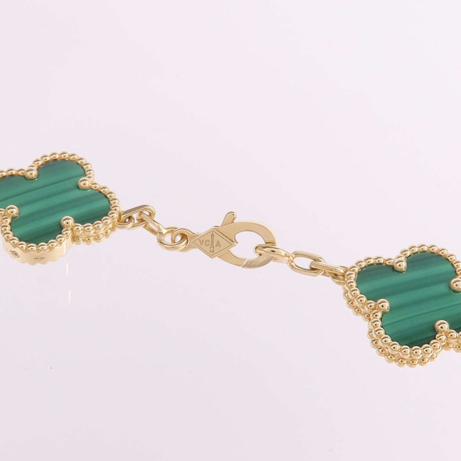 Van Cleef & Arpels 18K黃金Vintage Alhambra手鏈