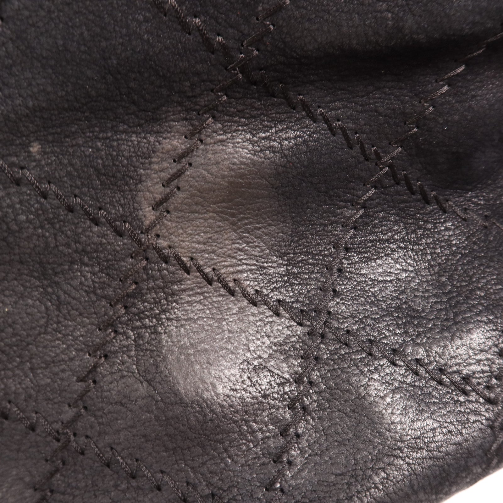 CHANEL 麂皮皮革Chain Shoulder Bag銀扣鏈帶肩背袋