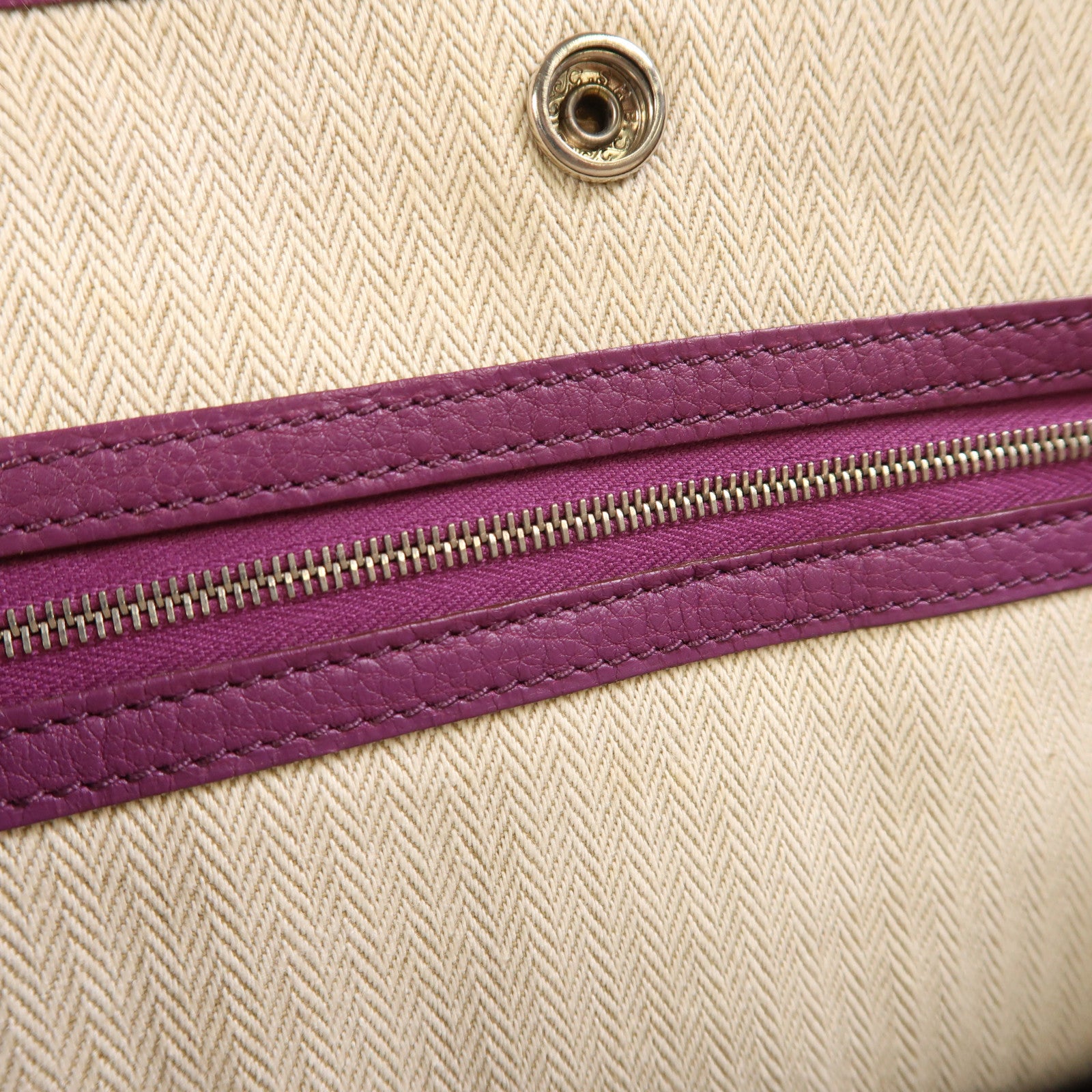 HERMES Negonda皮革GardenParty PM銀扣手挽袋Anemone