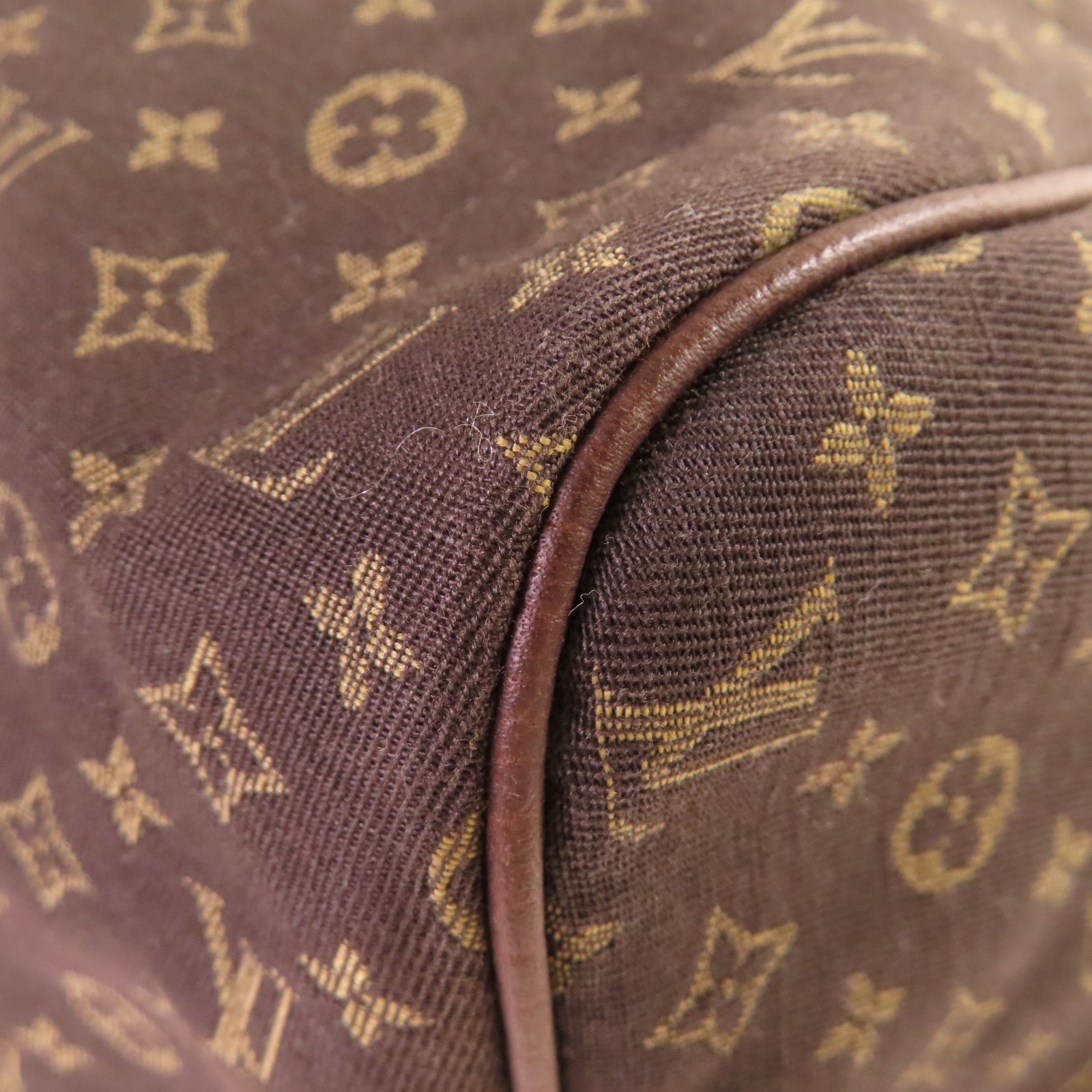 LOUIS VUITTON Monogram Mini Speedy 30 Hand Bag金扣手挽袋啡色