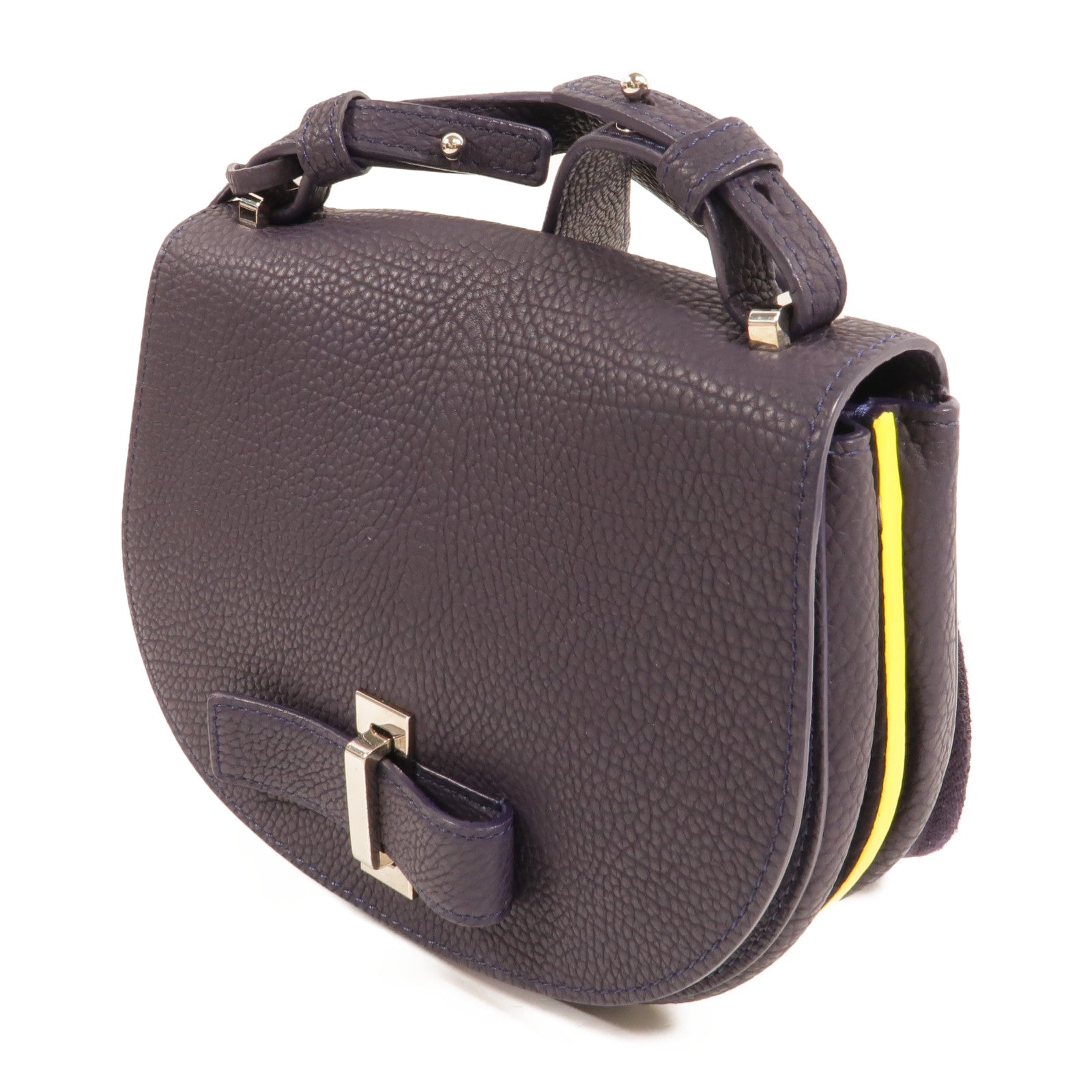 Delvaux 牛皮皮革Le Mutin Mini肩背袋