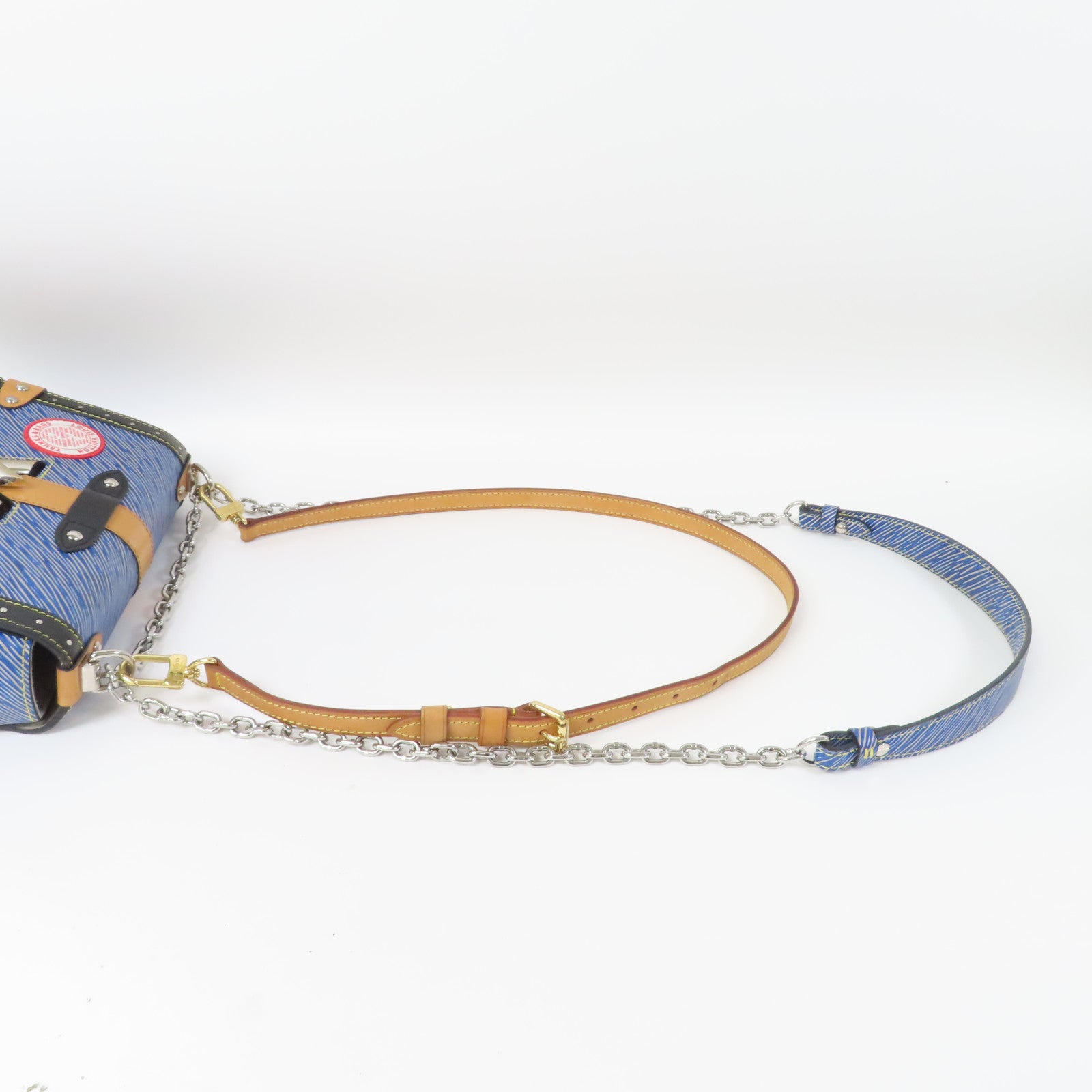 LOUIS VUITTON Epi Twist MM肩背袋藍色