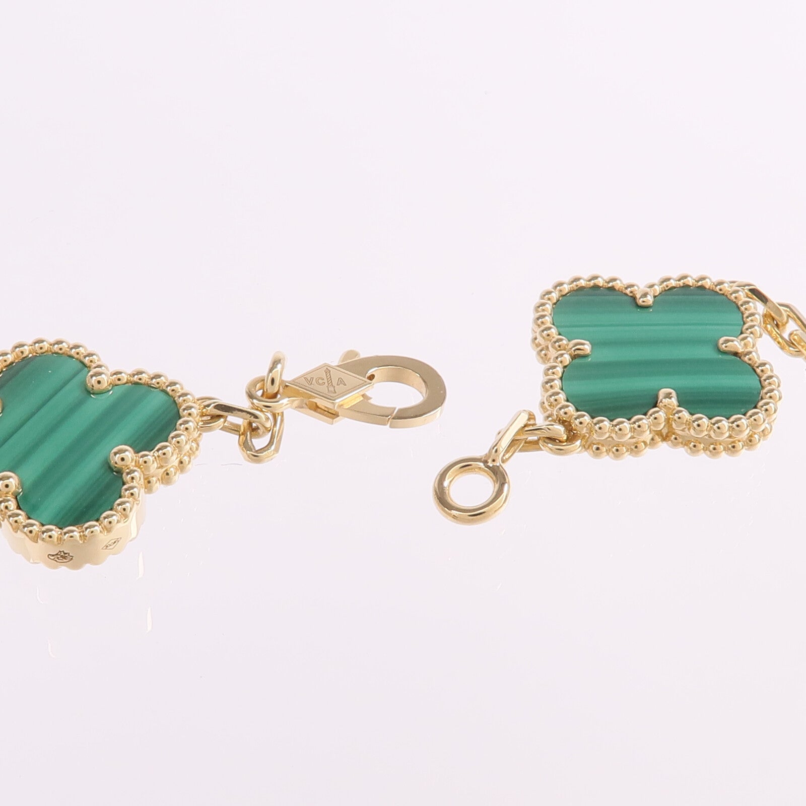 Van Cleef & Arpels 18K黃金Vintage Alhambra手鏈