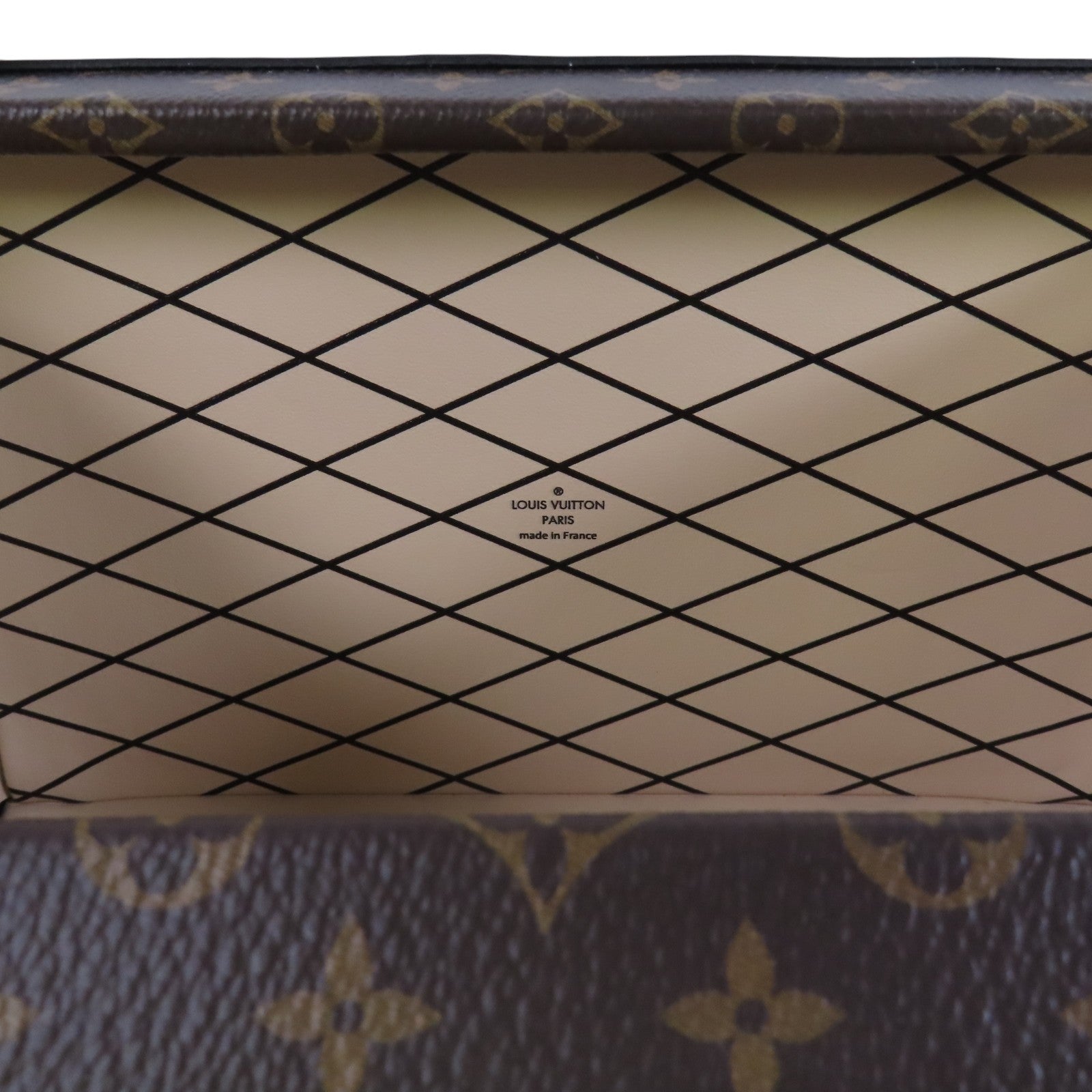 LOUIS VUITTON Monogram Petite Malle金扣肩背袋