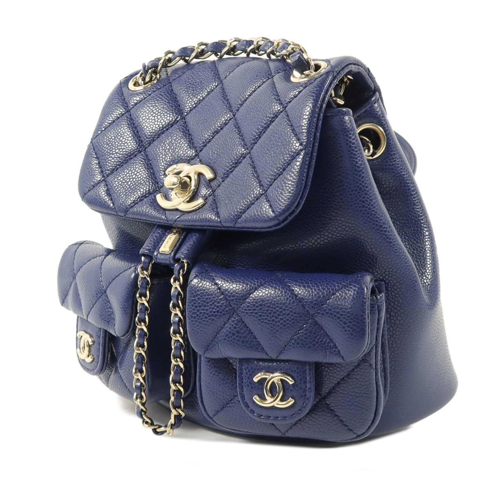CHANEL 牛皮皮革Duma Backpack背包