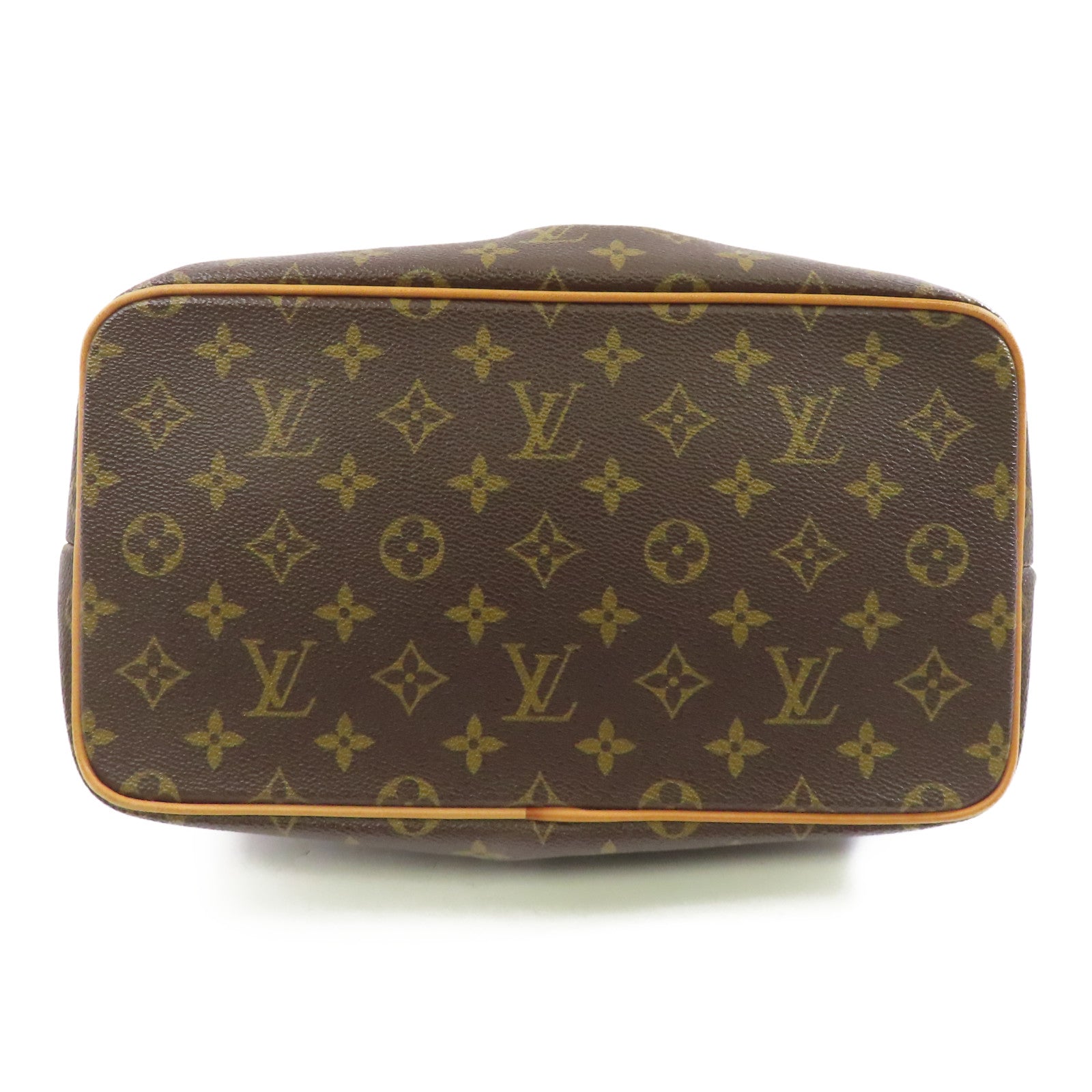 LOUIS VUITTON Monogram Palermo PM金扣手挽肩背兩用袋啡色