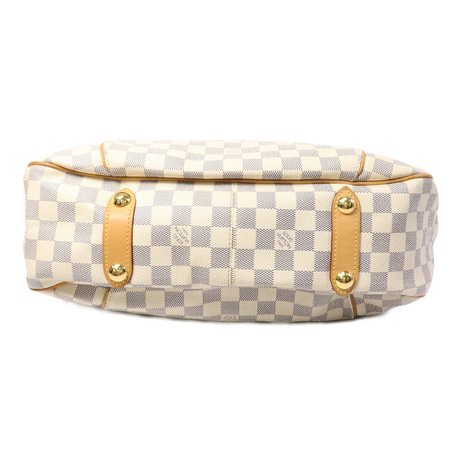 LOUIS VUITTON Damier Azur Galliera PM金扣肩背袋