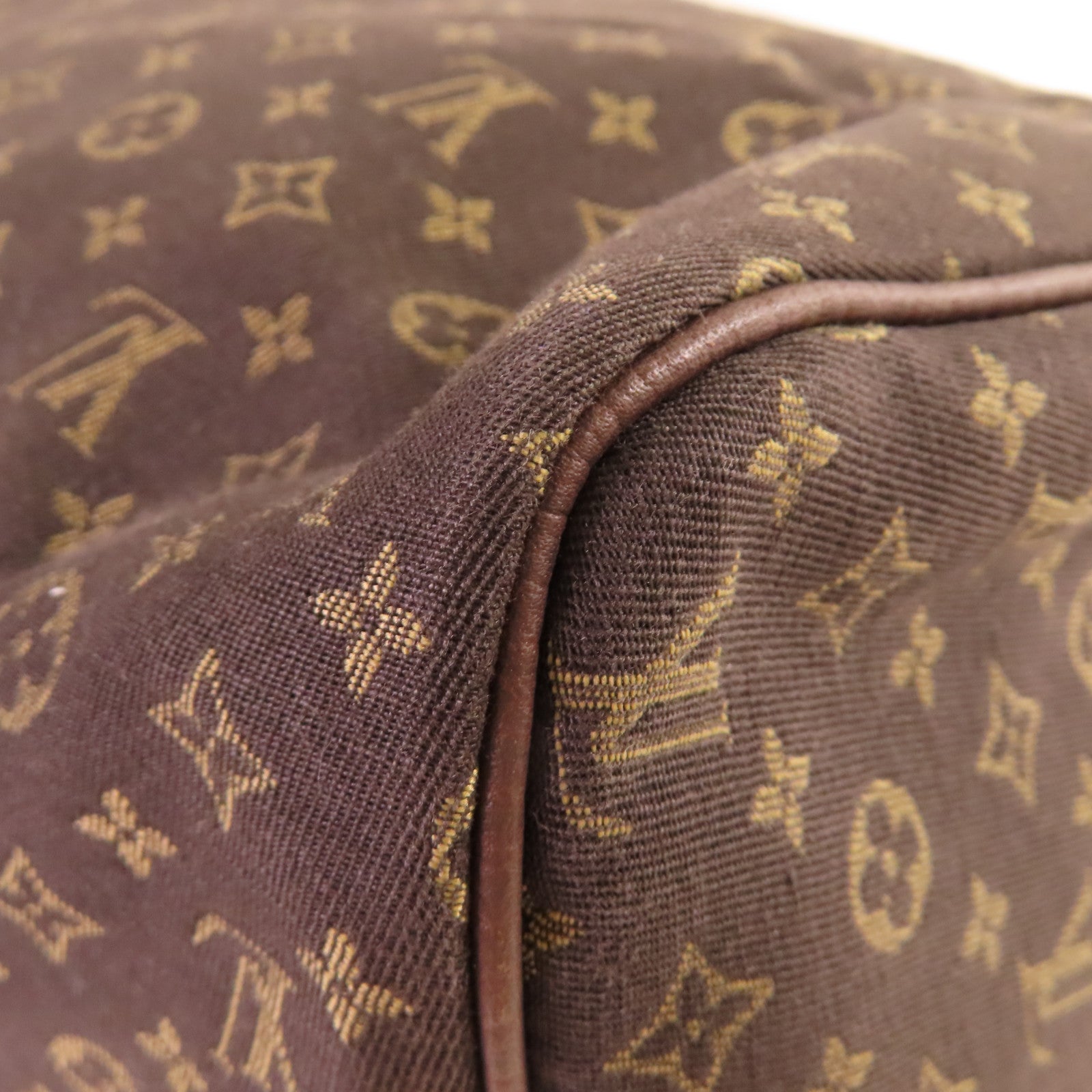 LOUIS VUITTON Monogram Mini Speedy 30 Hand Bag金扣手挽袋啡色