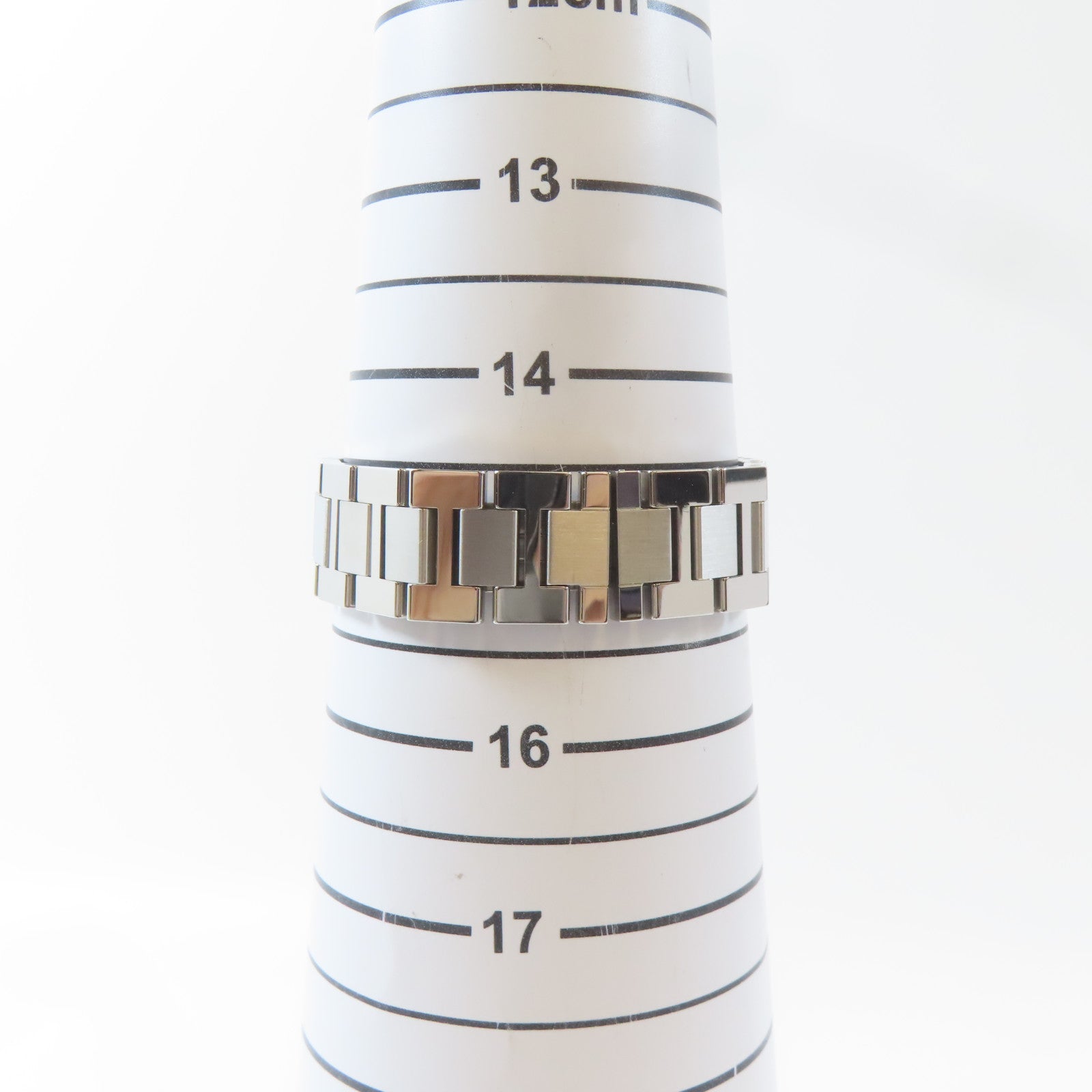 CARTIER Tank Solo不鏽鋼手錶自動機芯白色#15cm