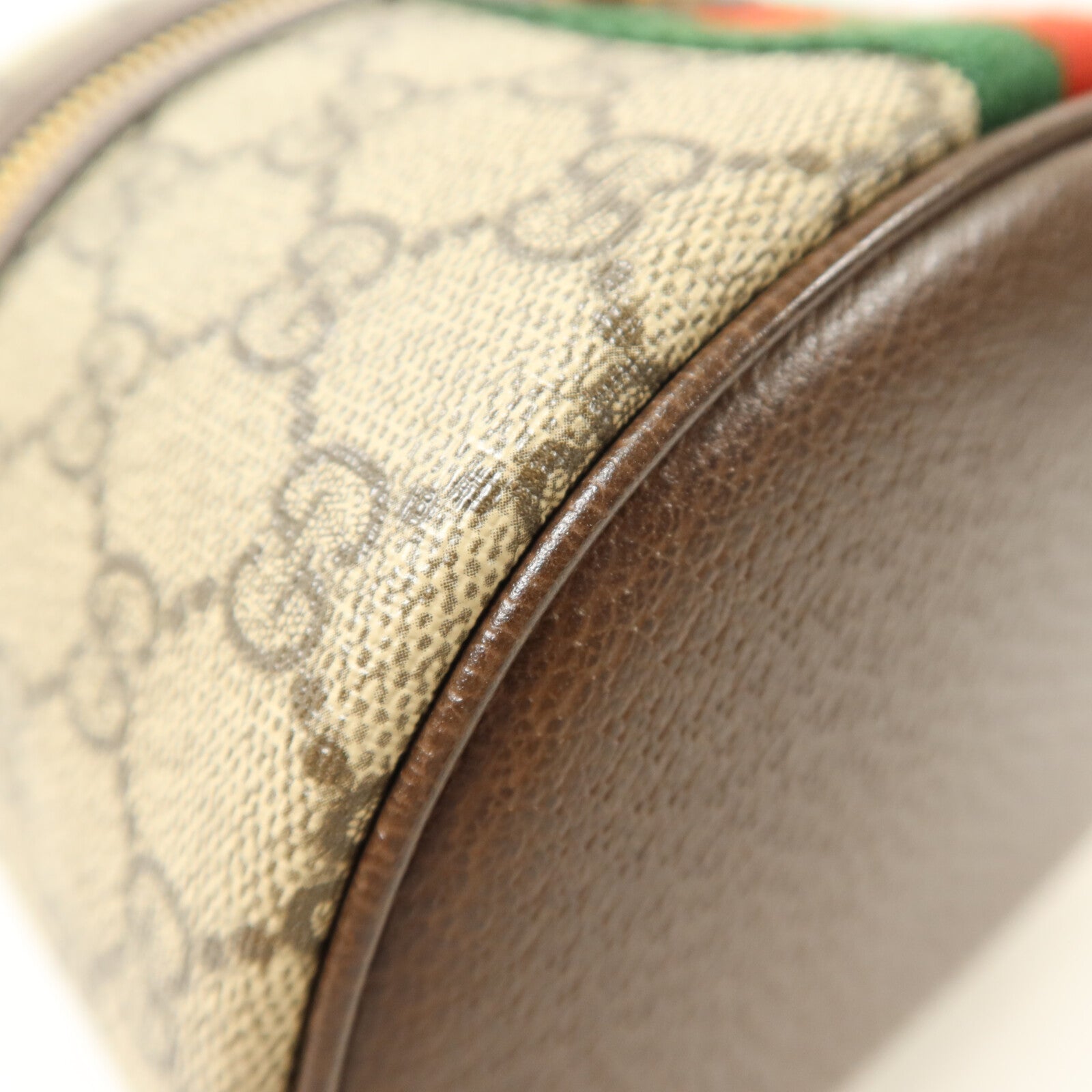 GUCCI 塗層帆布Ophidia GG-Supreme Vanity Case手挽袋