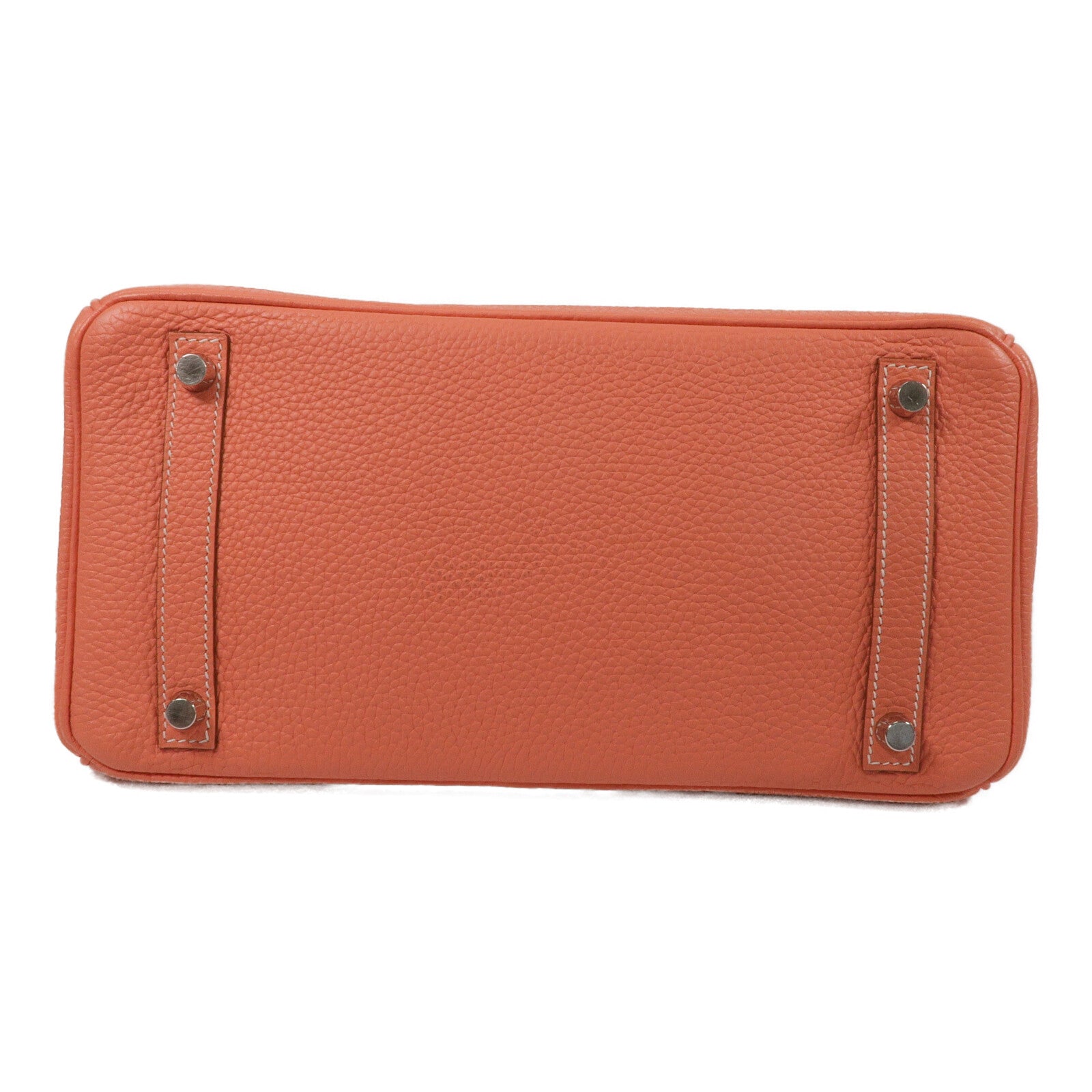 HERMES Clemence皮革Birkin 30手挽袋Crevette