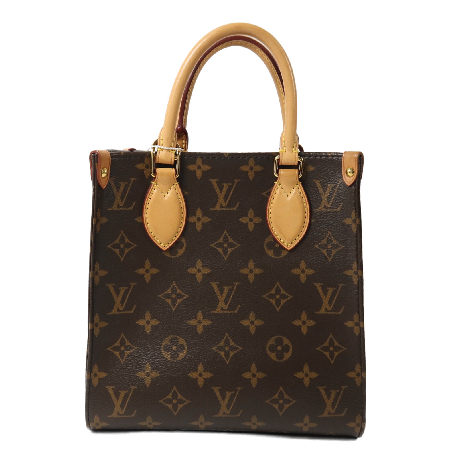 LOUIS VUITTON Monogram Sac Plat BB手挽肩背兩用袋