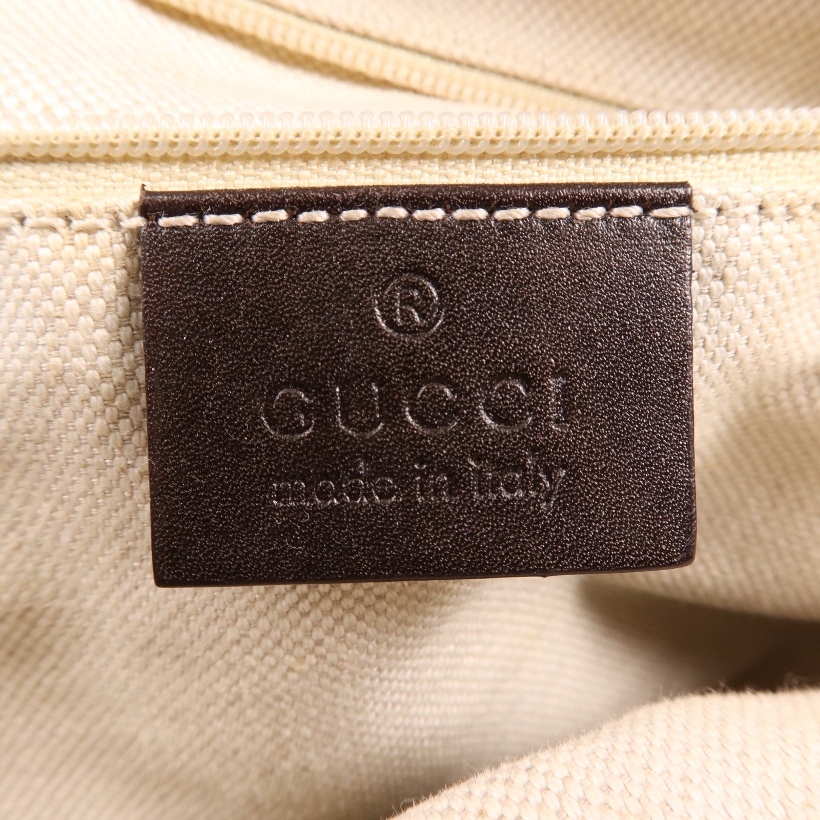 GUCCI 帆布2 Way Shoulder Bag金扣手挽肩背兩用袋