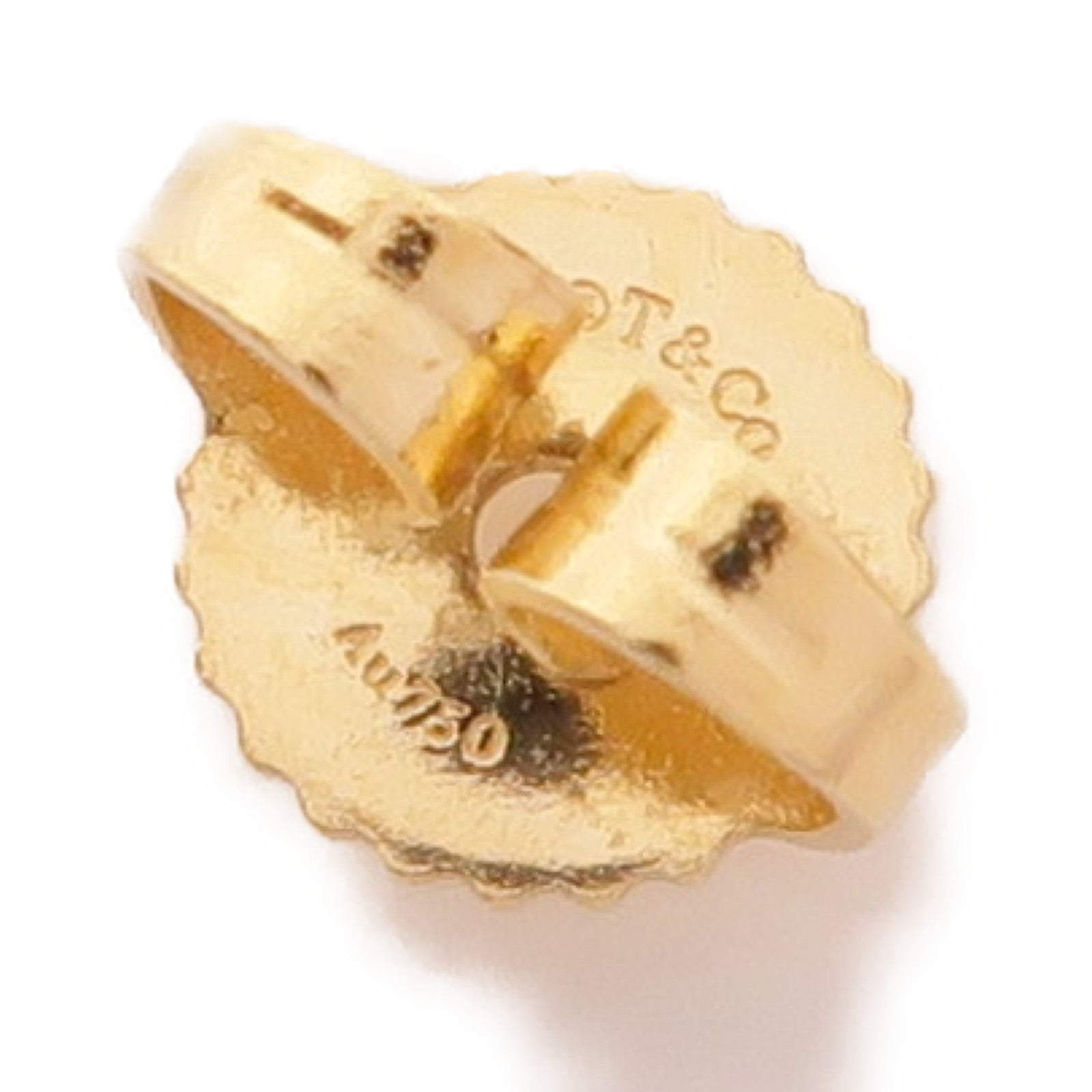 TIFFANY＆CO 18K金X Earrings耳環