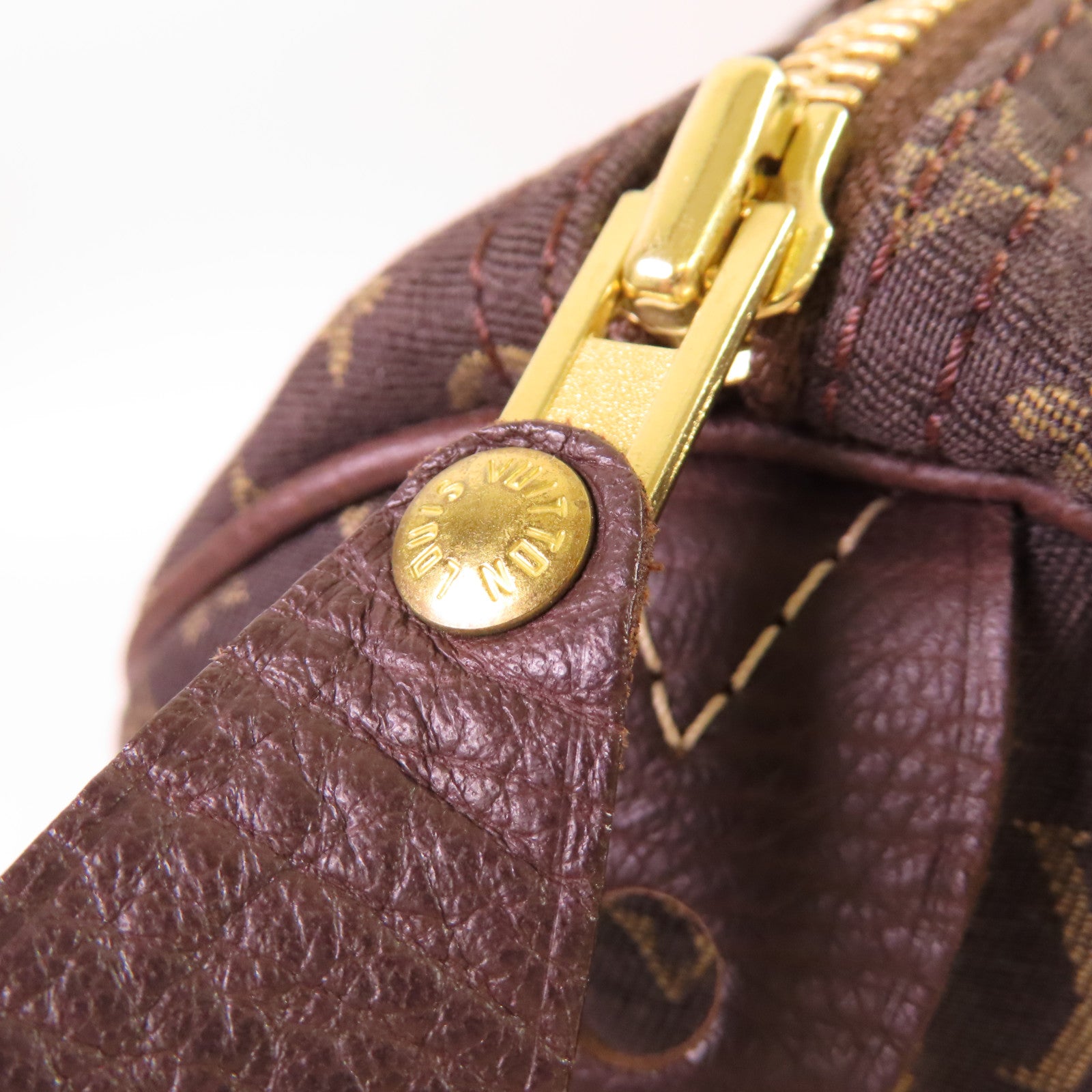 LOUIS VUITTON Monogram Mini Speedy 30 Hand Bag金扣手挽袋啡色