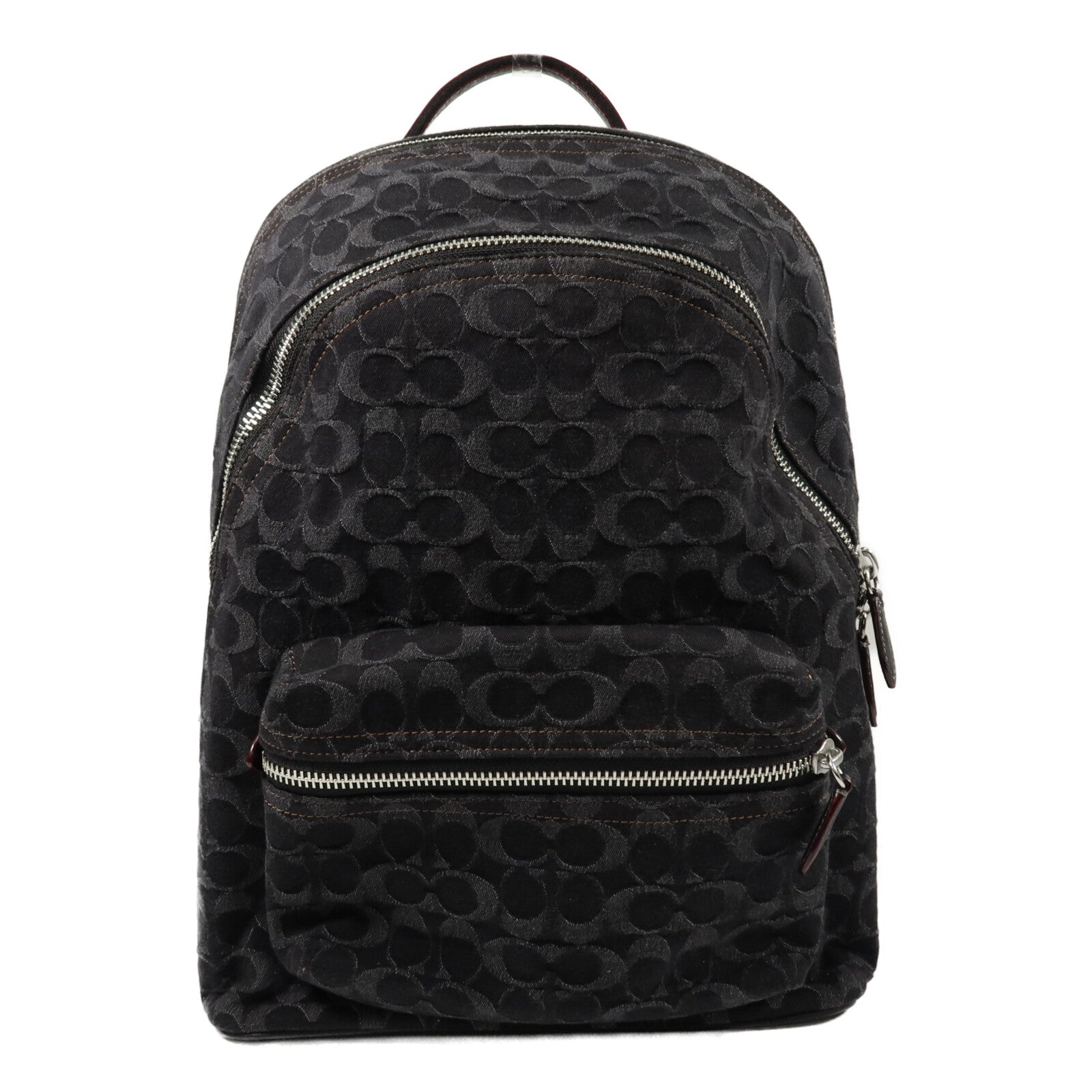 COACH 牛仔布Backpack背包