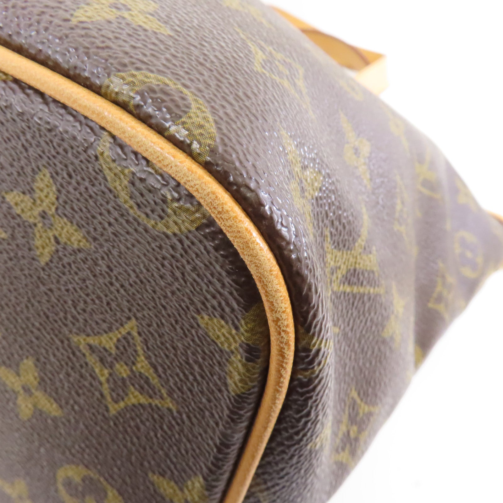 LOUIS VUITTON Monogram Palermo PM金扣手挽肩背兩用袋啡色