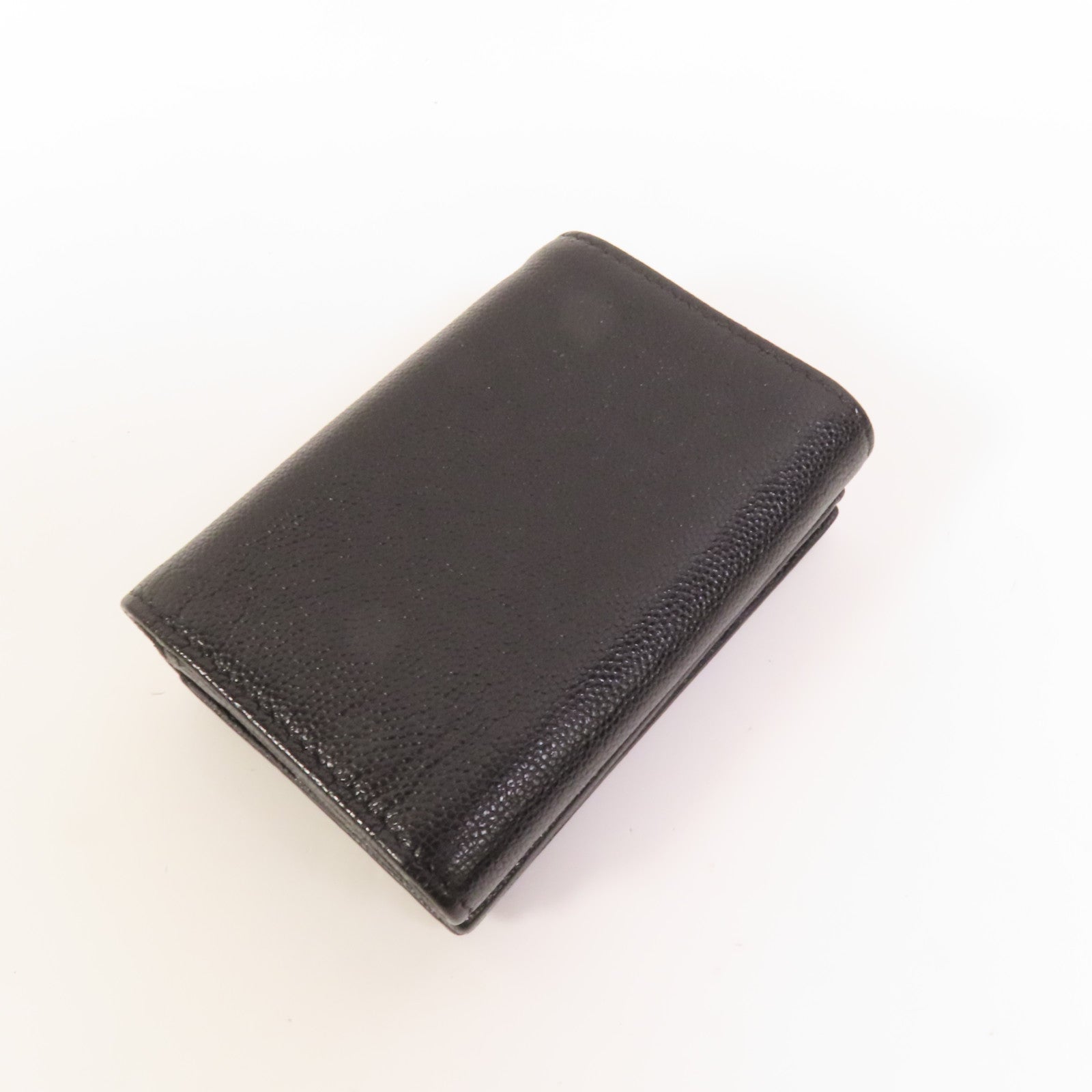 CHANEL 【激減優惠】牛皮皮革Fold Walle錢包