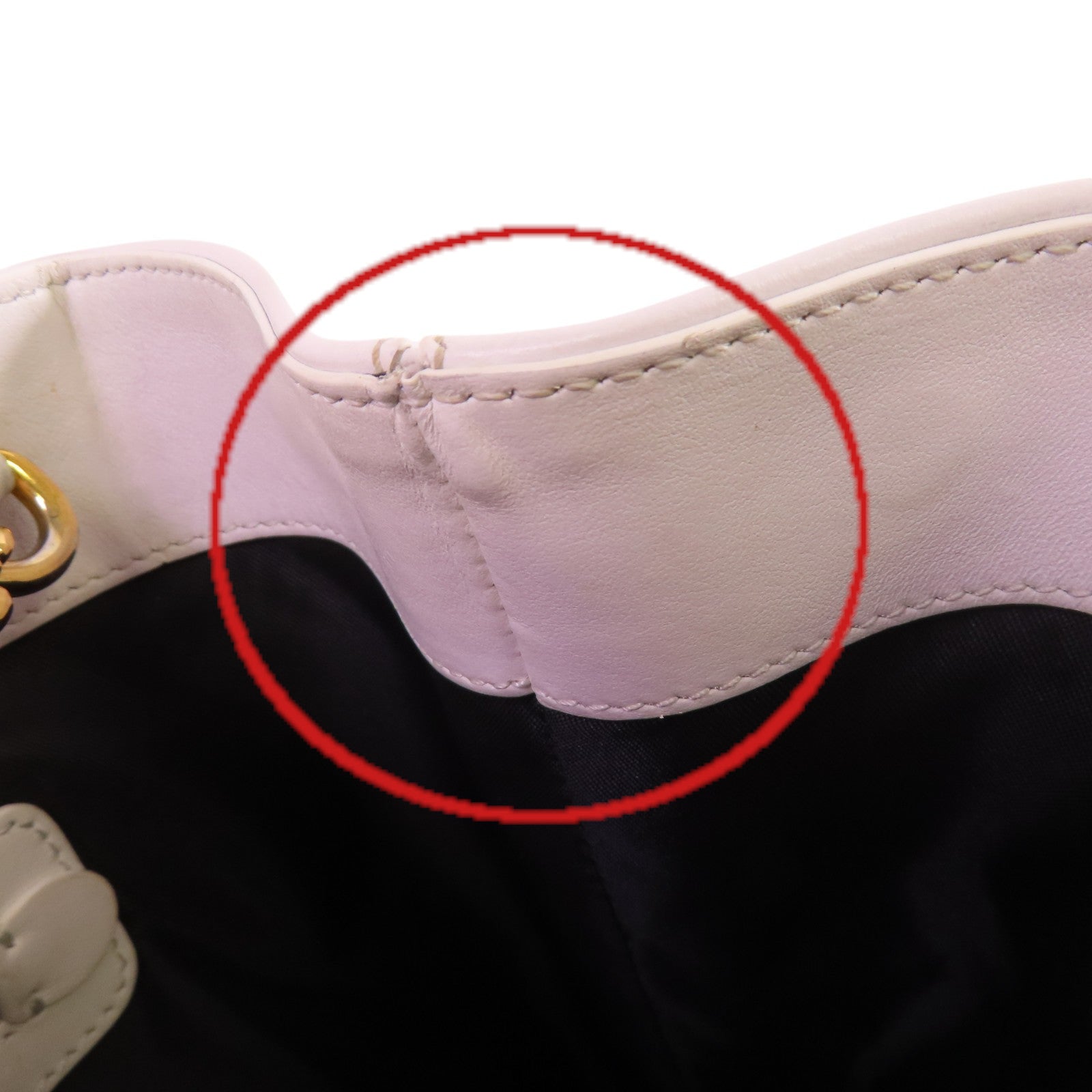 MOSCHINO 【激減優惠】牛皮皮革2Way Tote Bag金扣手挽肩背兩用袋白色