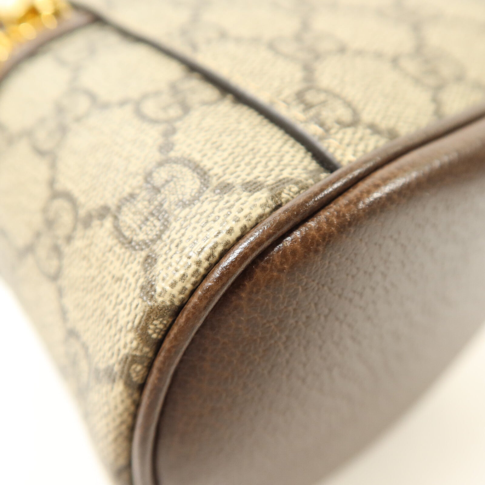 GUCCI 塗層帆布Ophidia GG-Supreme Vanity Case手挽袋