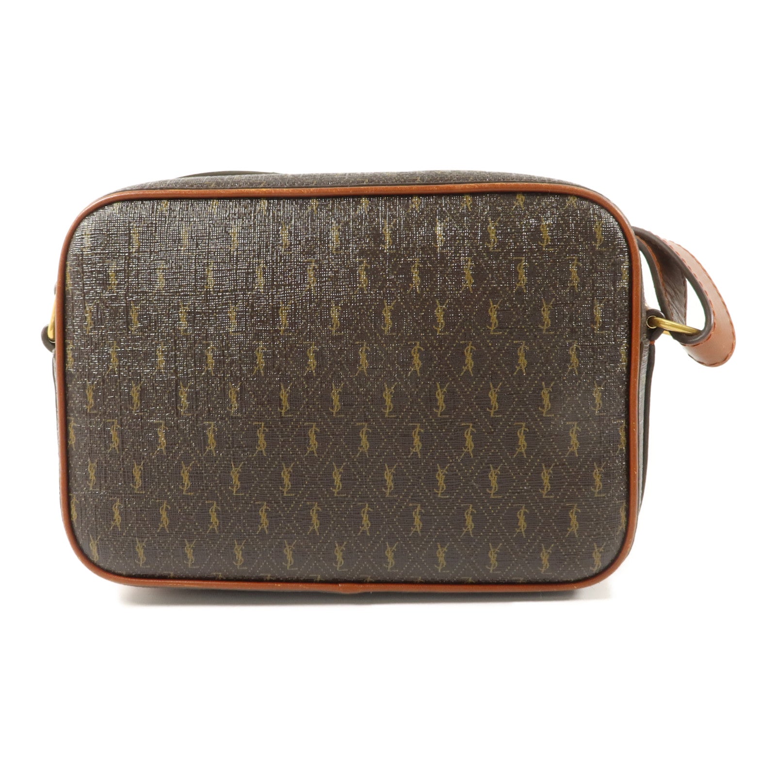 SAINT LAURENT 塗層帆布Camera Bag肩背袋