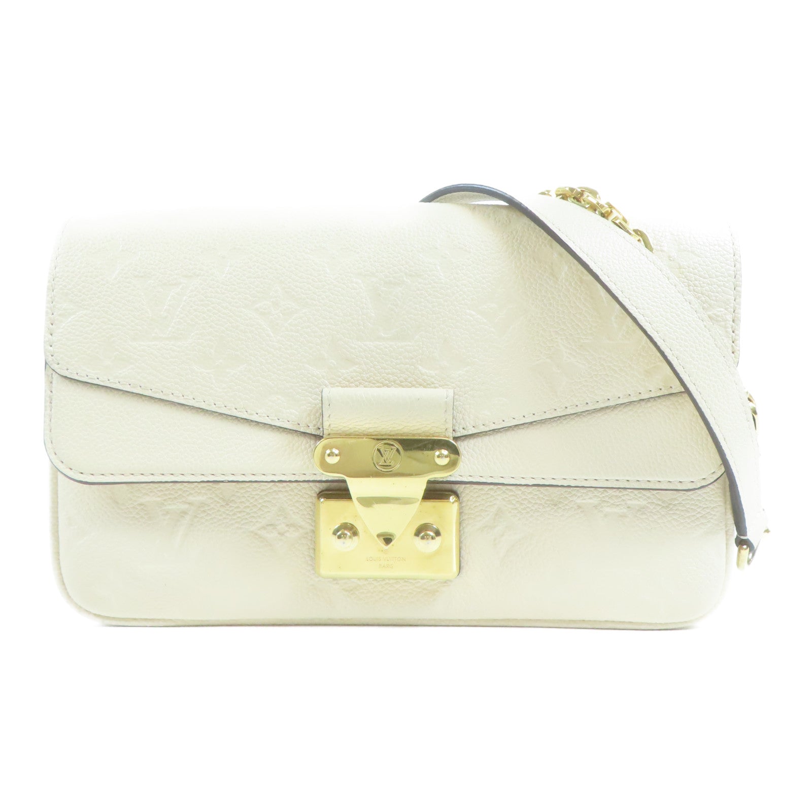 LOUIS VUITTON 【激減優惠】Monogram Empreinte Marceau金扣肩背袋
