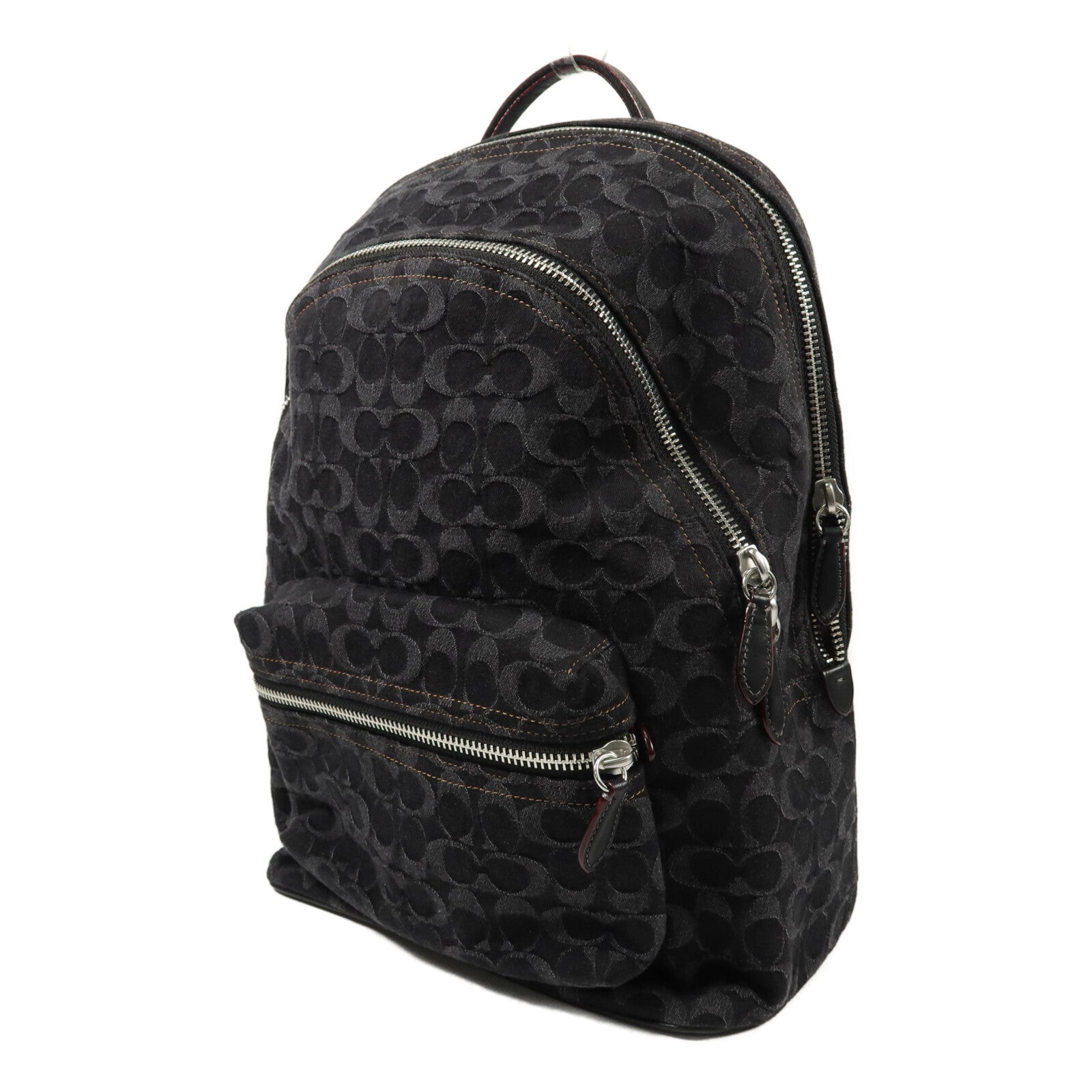 COACH 牛仔布Backpack背包