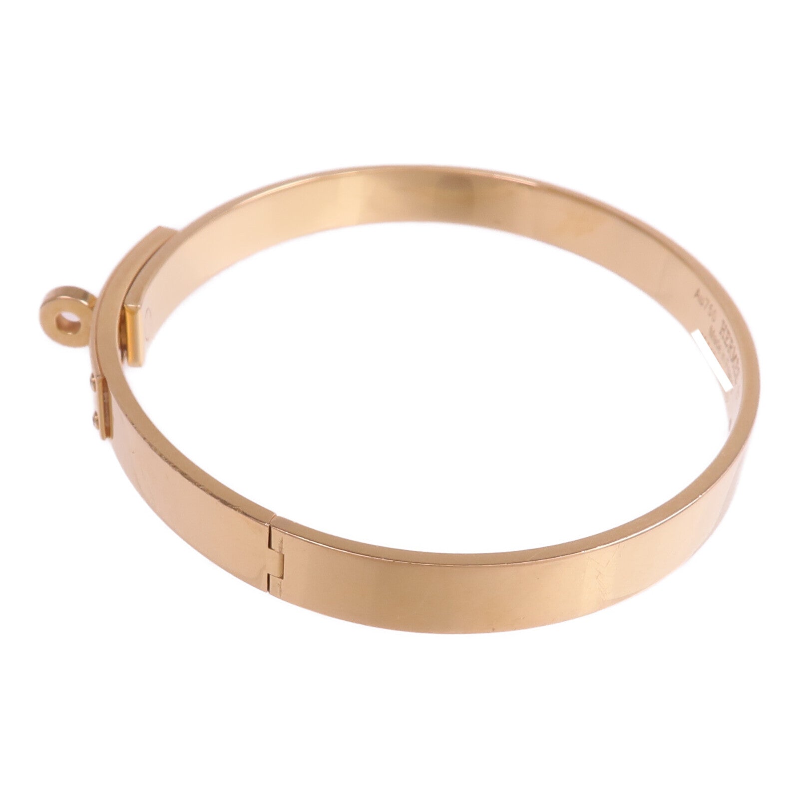 HERMES 18K玫瑰金Kelly Bracelet手鐲