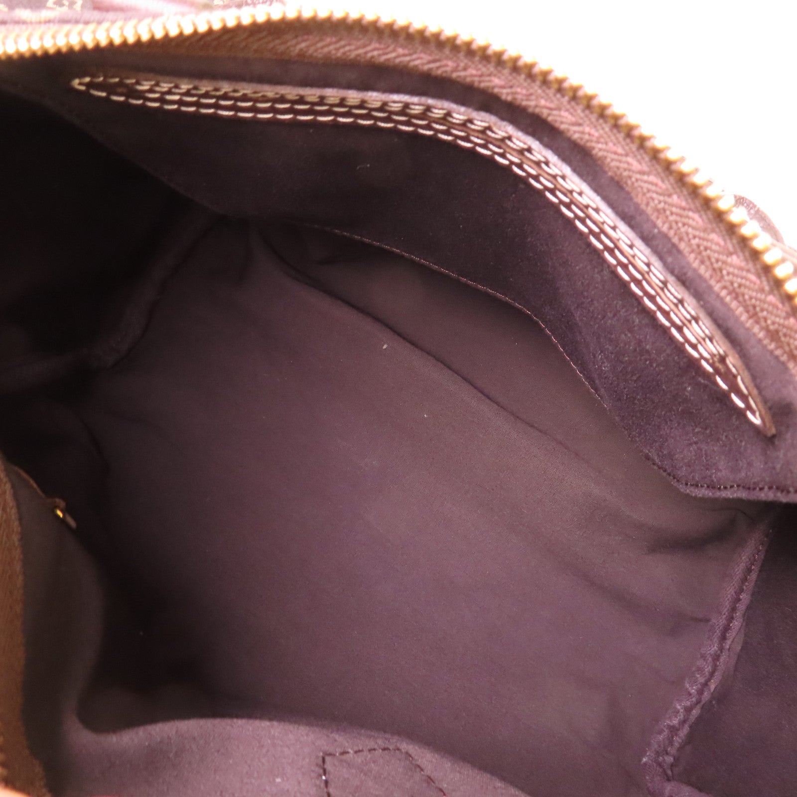 LOUIS VUITTON Monogram Mini Speedy 30 Hand Bag金扣手挽袋啡色