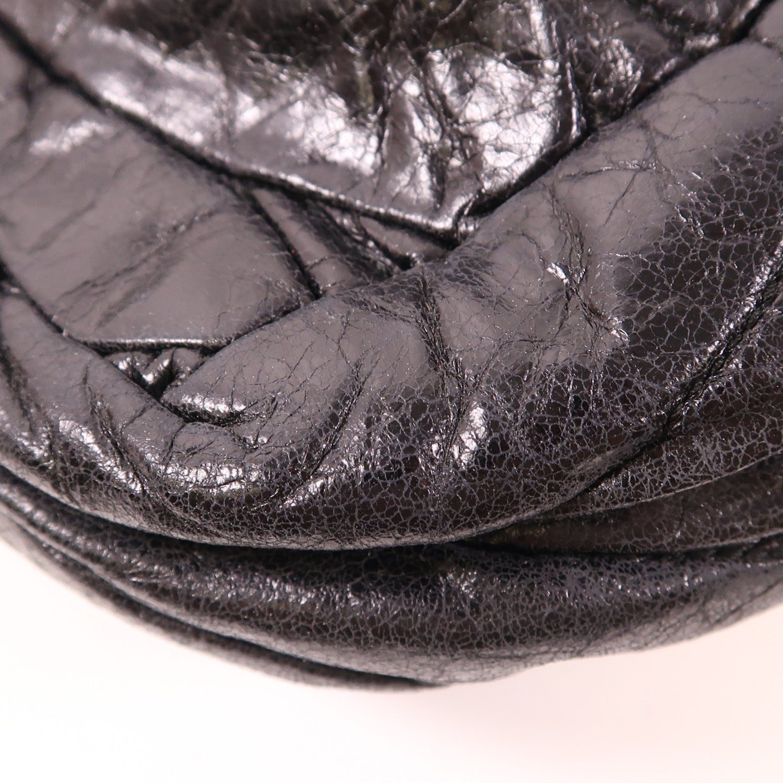 Miu Miu 皮革Shoulder Bag金扣手挽肩背兩用袋