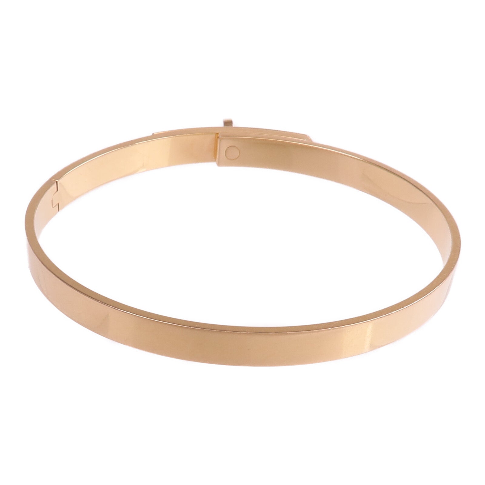HERMES 18K玫瑰金Kelly Bracelet手鐲