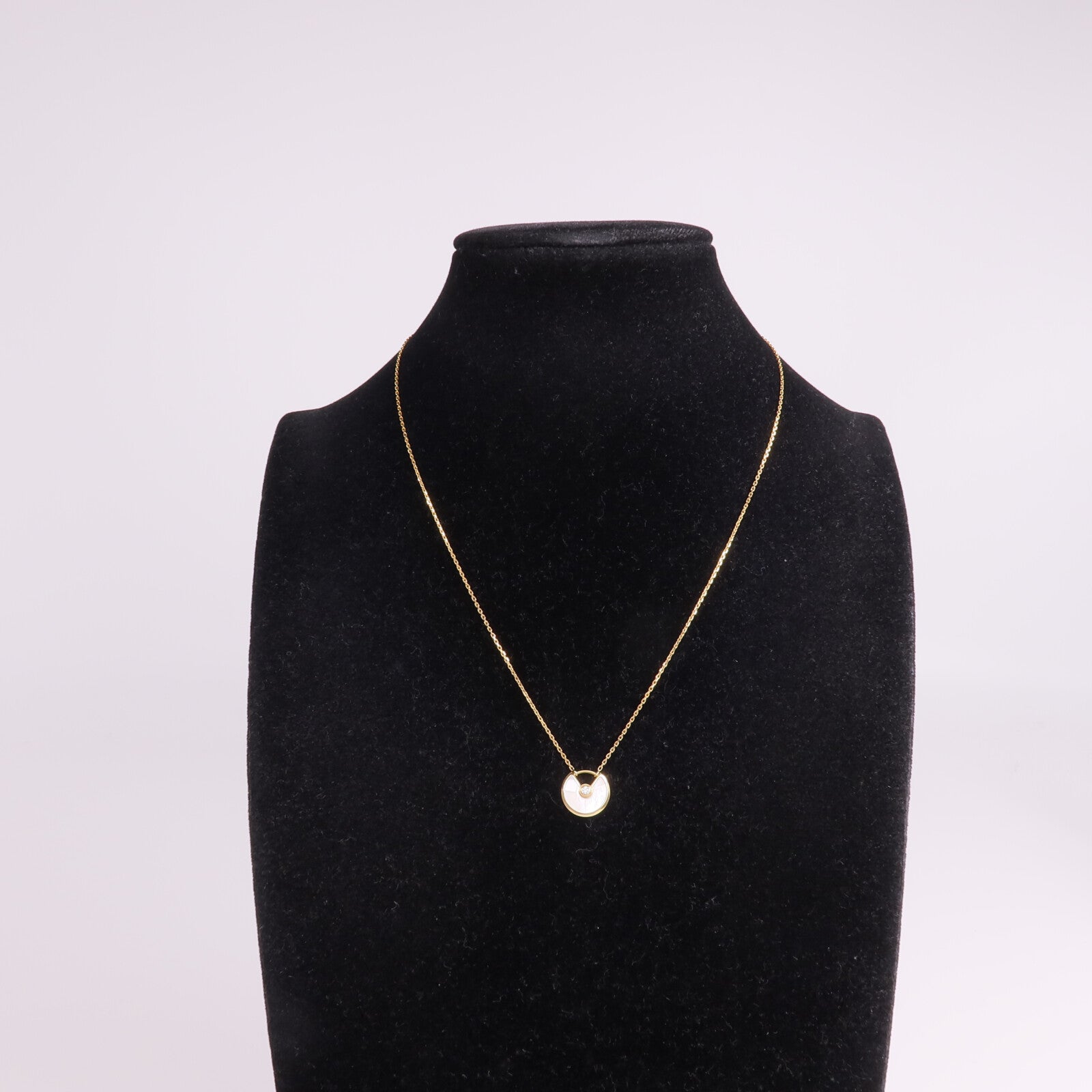 CARTIER 18K黃金Amulette De Cartier Necklace項鍊