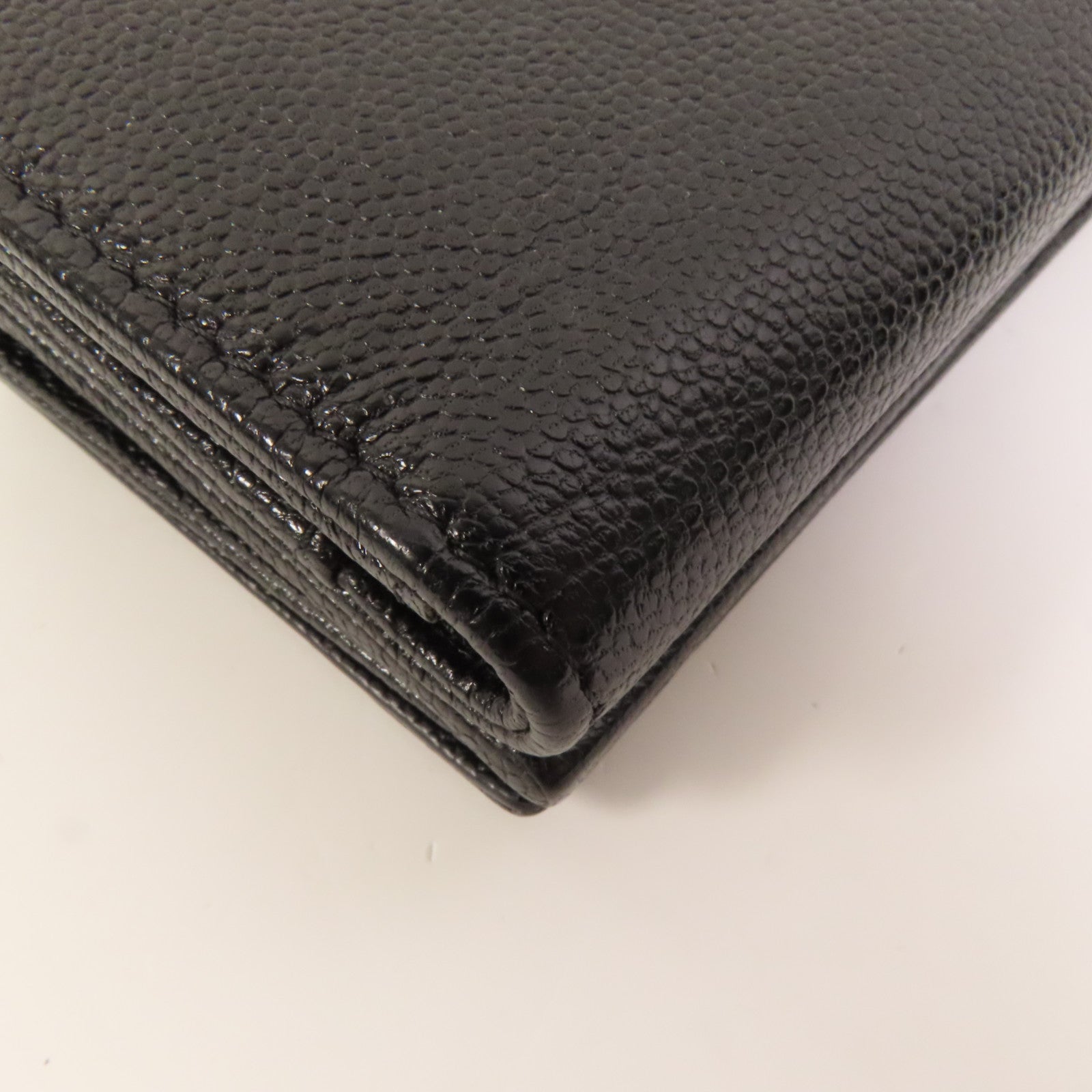 CHANEL 【激減優惠】牛皮皮革Fold Walle錢包