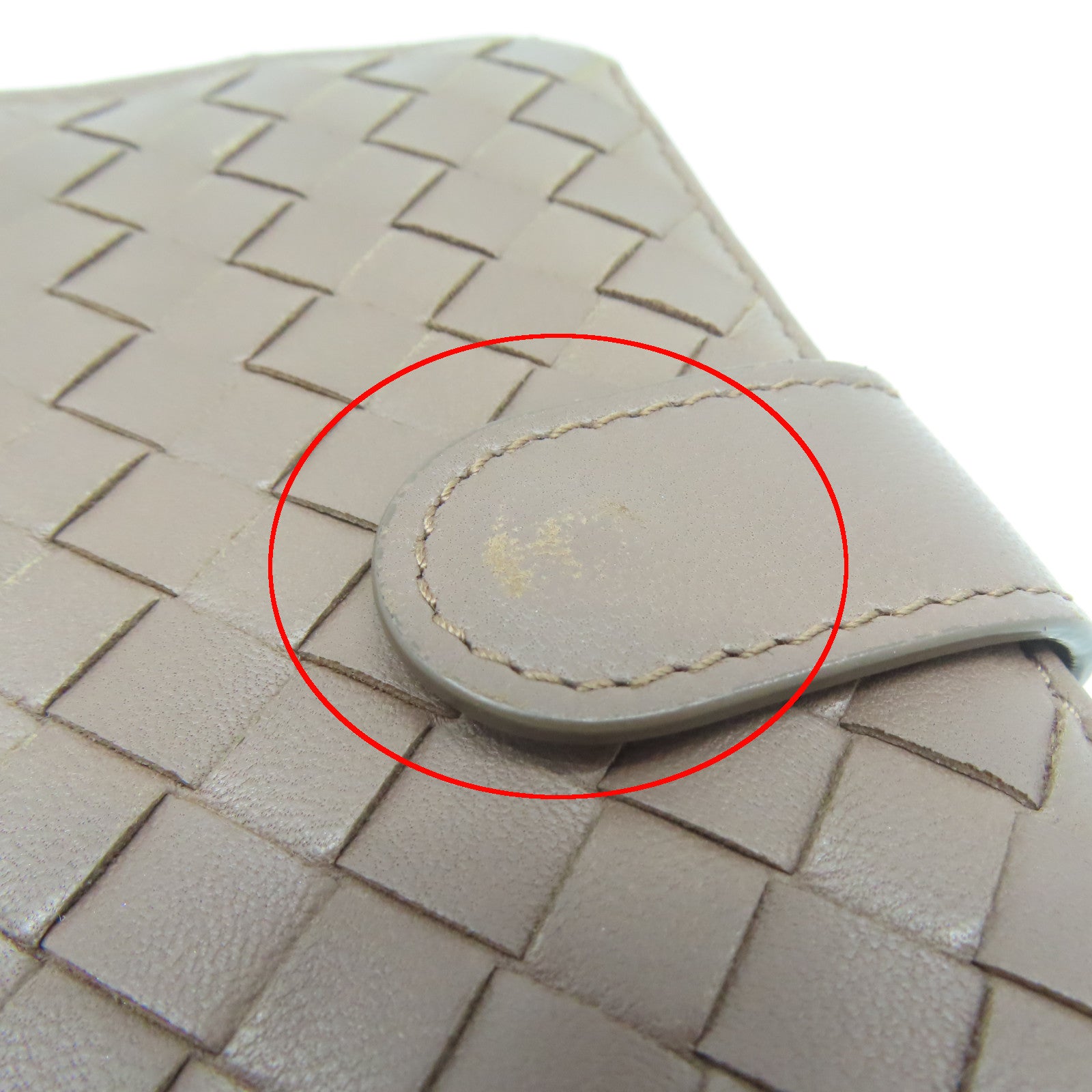 BOTTEGA VENETA 織紋皮革Wallet錢包啡色