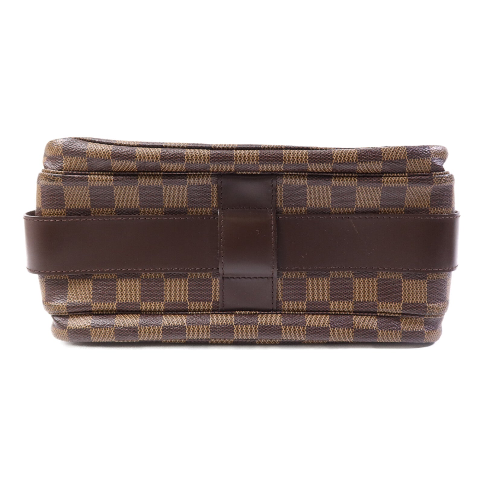 LOUIS VUITTON Damier Ebene Naviglio金扣肩背袋