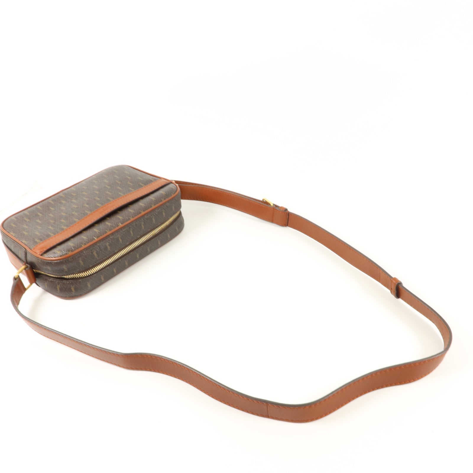 SAINT LAURENT 塗層帆布Camera Bag肩背袋