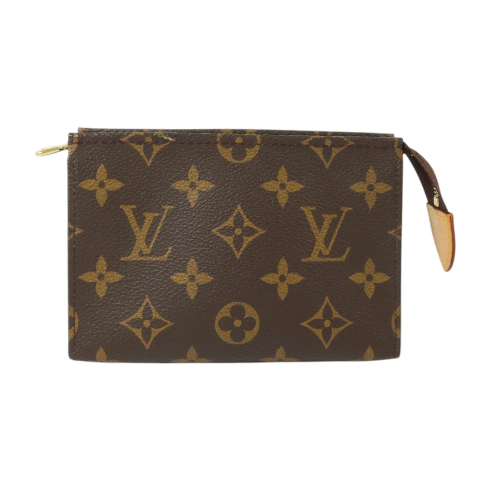 LOUIS VUITTON Monogram Poche Toilette 15金扣手拿包