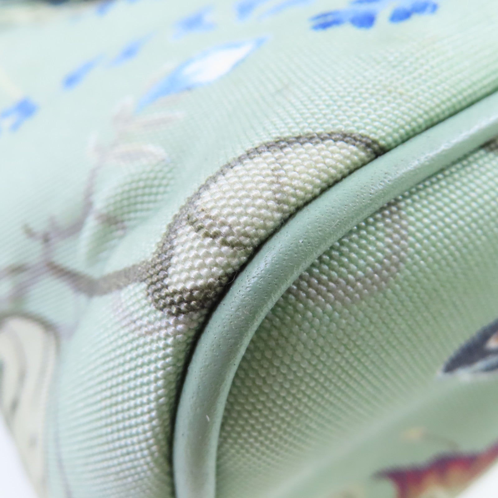 GUCCI 帆布2Way Tote Bag手挽肩背兩用袋綠色