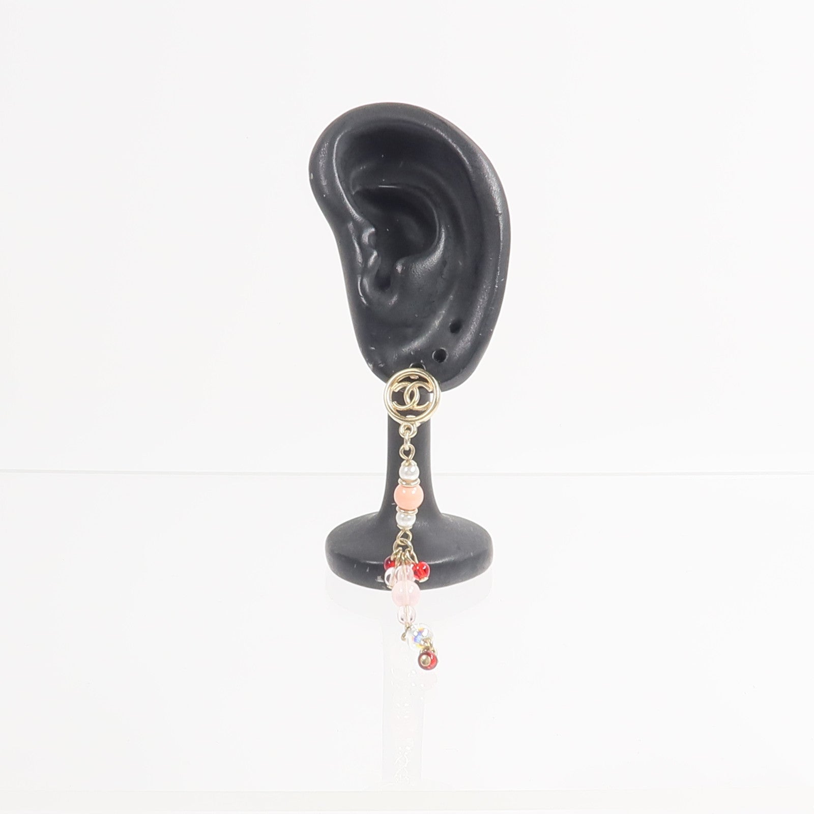 CHANEL 【激減優惠】PVC/金屬Earrings耳環