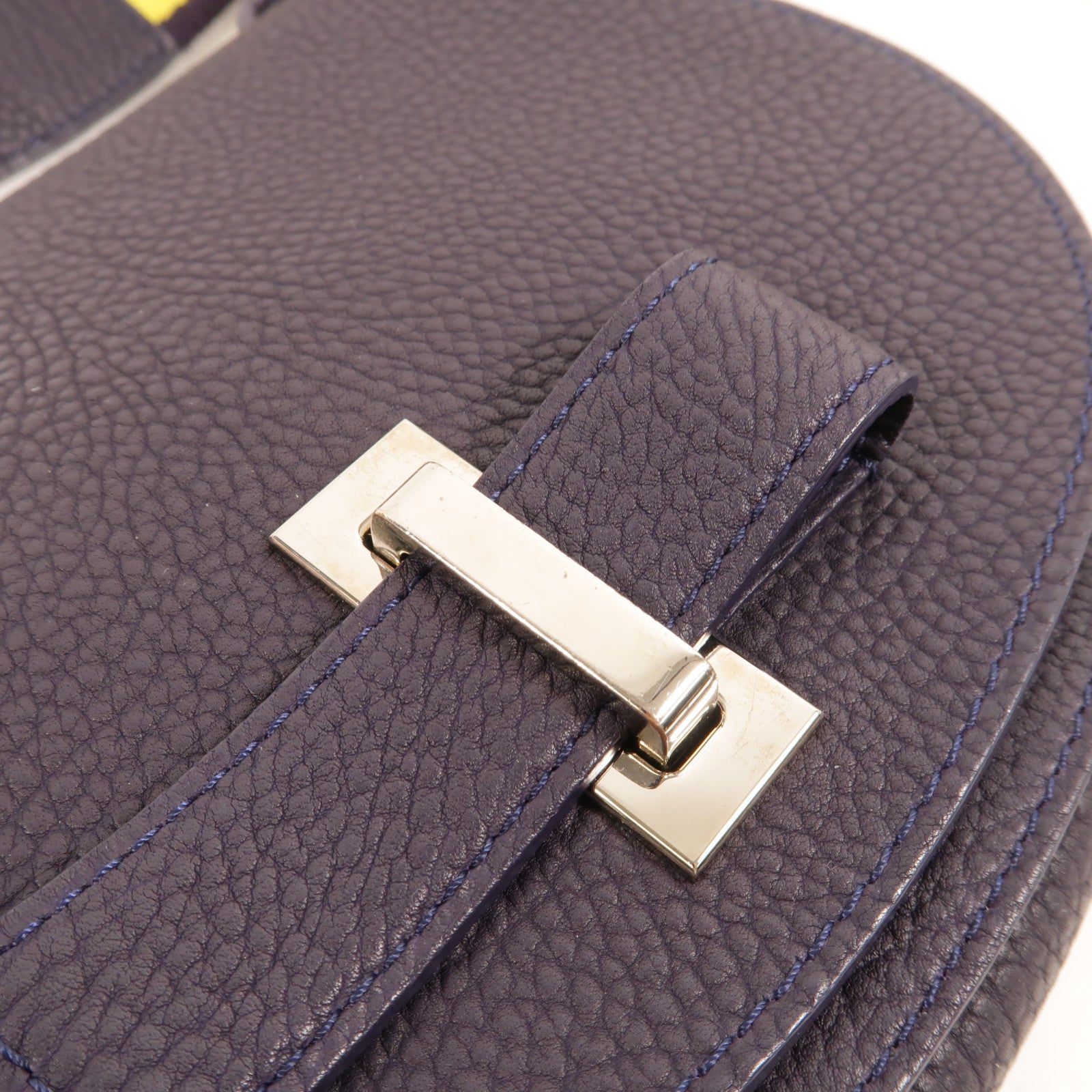 Delvaux 牛皮皮革Le Mutin Mini肩背袋