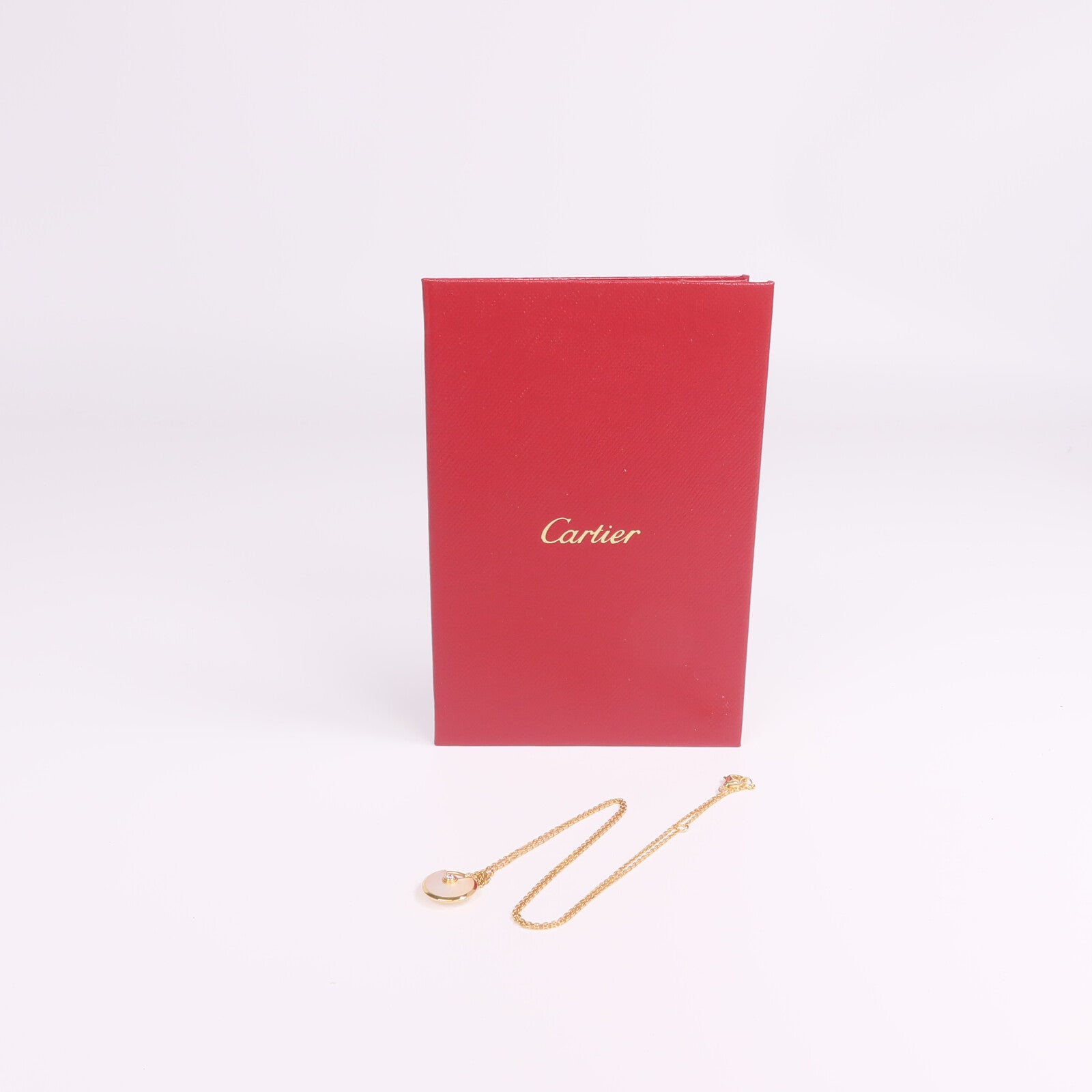 CARTIER 18K黃金Amulette De Cartier Necklace項鍊