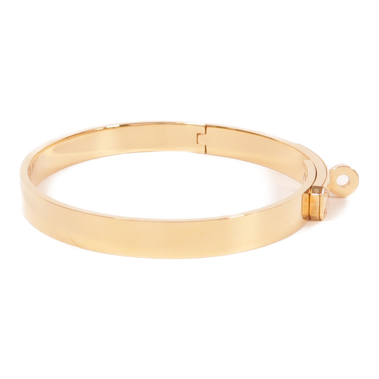 HERMES 18K玫瑰金Kelly Bracelet手鐲
