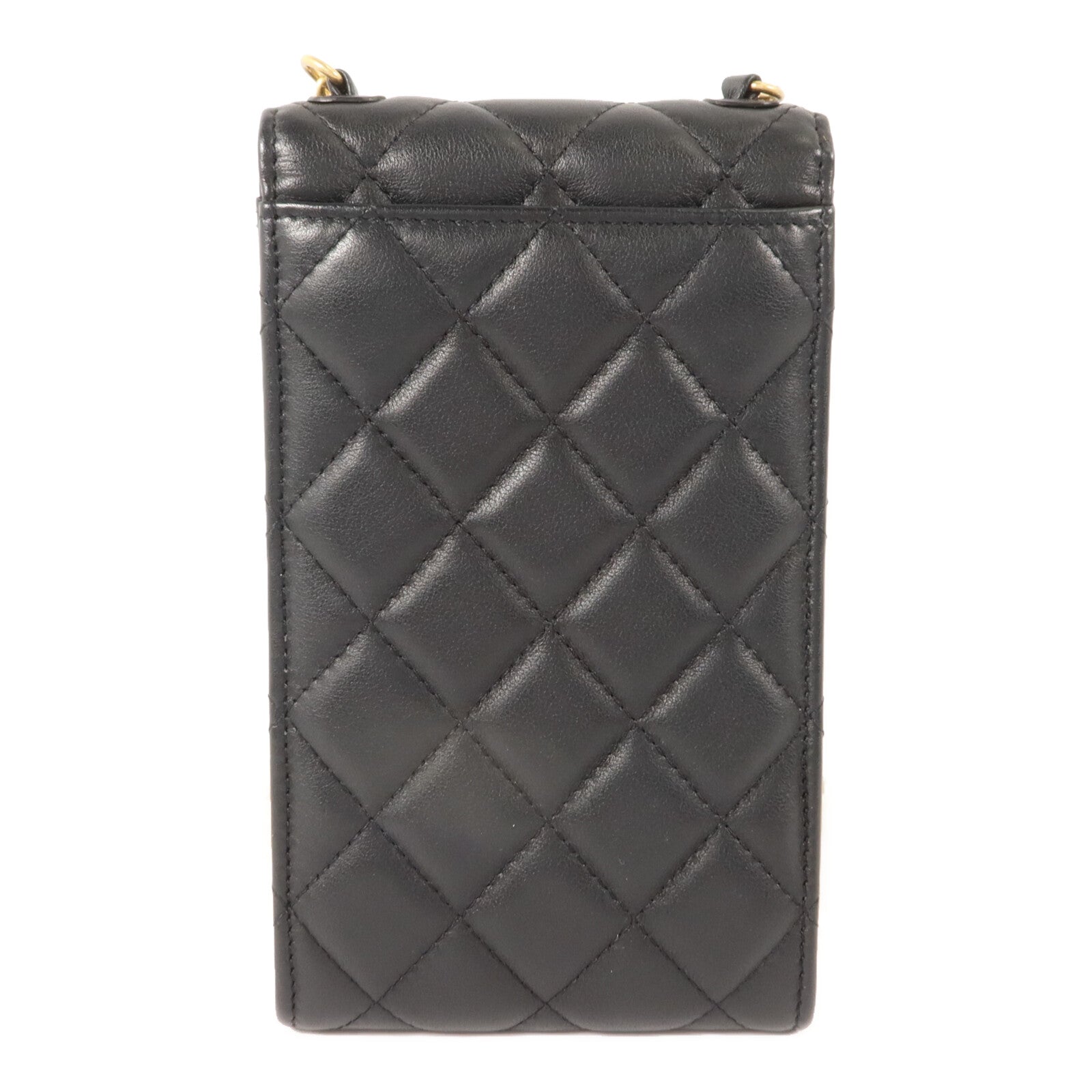 CHANEL 羊皮皮革Pearl Phone Bag肩背袋