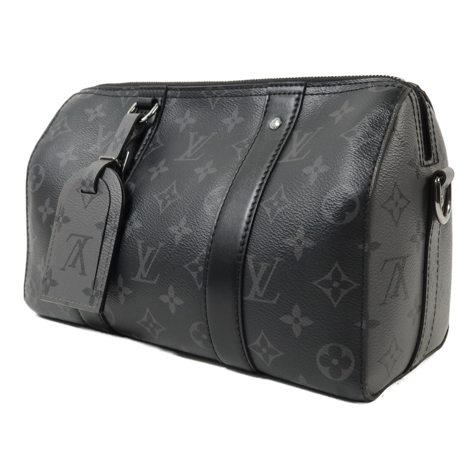 LOUIS VUITTON Monogram Eclipse City Keepall肩背袋