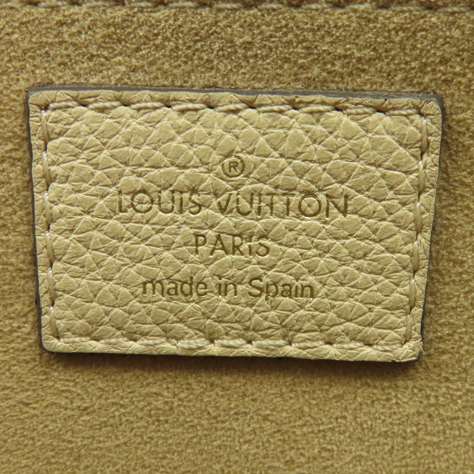 LOUIS VUITTON Monogram Vaugirard金扣手挽肩背兩用袋啡色/米色