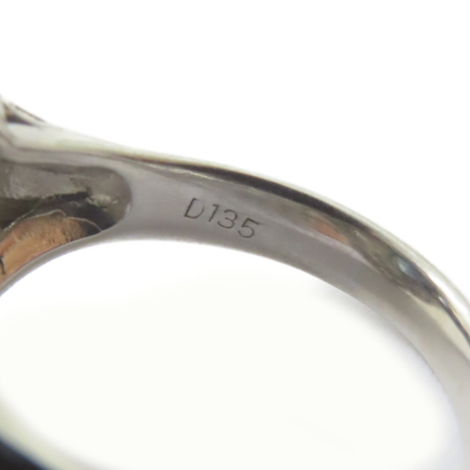JEWELRY PT900鉑金Topaz Ring 5.41ct拓帕石/1.35ct鑚石戒指US#7