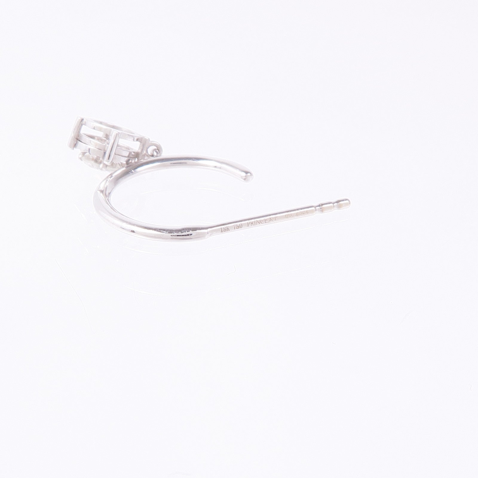 JEWELRY 18K白金Diamond Earrings鑽石耳環