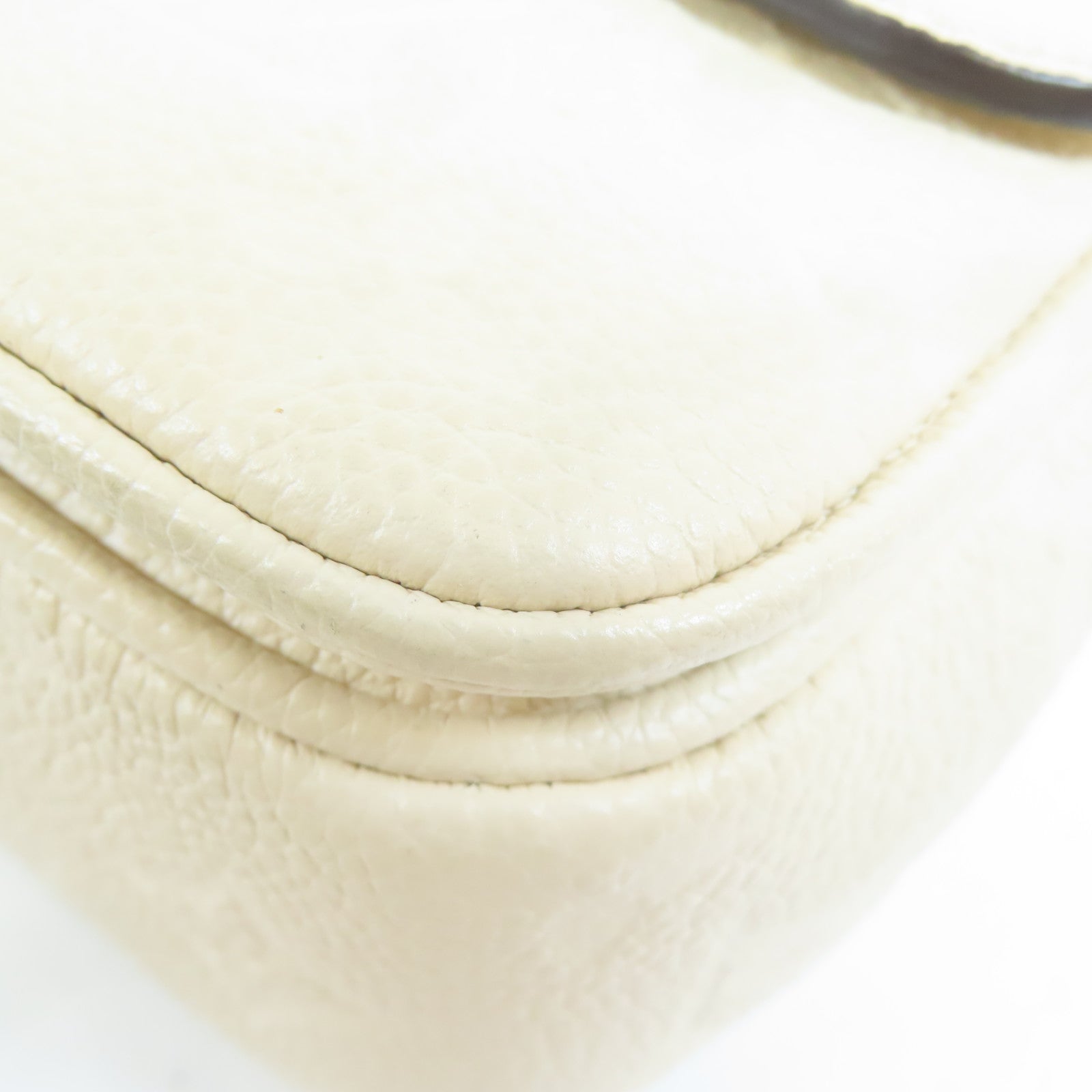 LOUIS VUITTON LV GHW Marceau Shoulder Bag M46201 Monogram Empreinte White