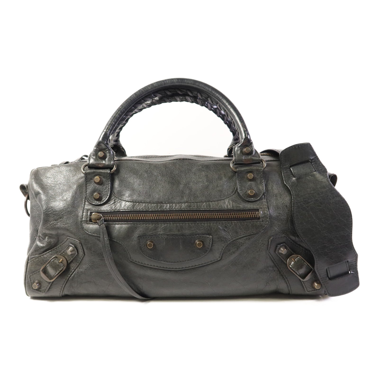 BALENCIAGA 牛皮皮革Twiggy手挽肩背兩用袋