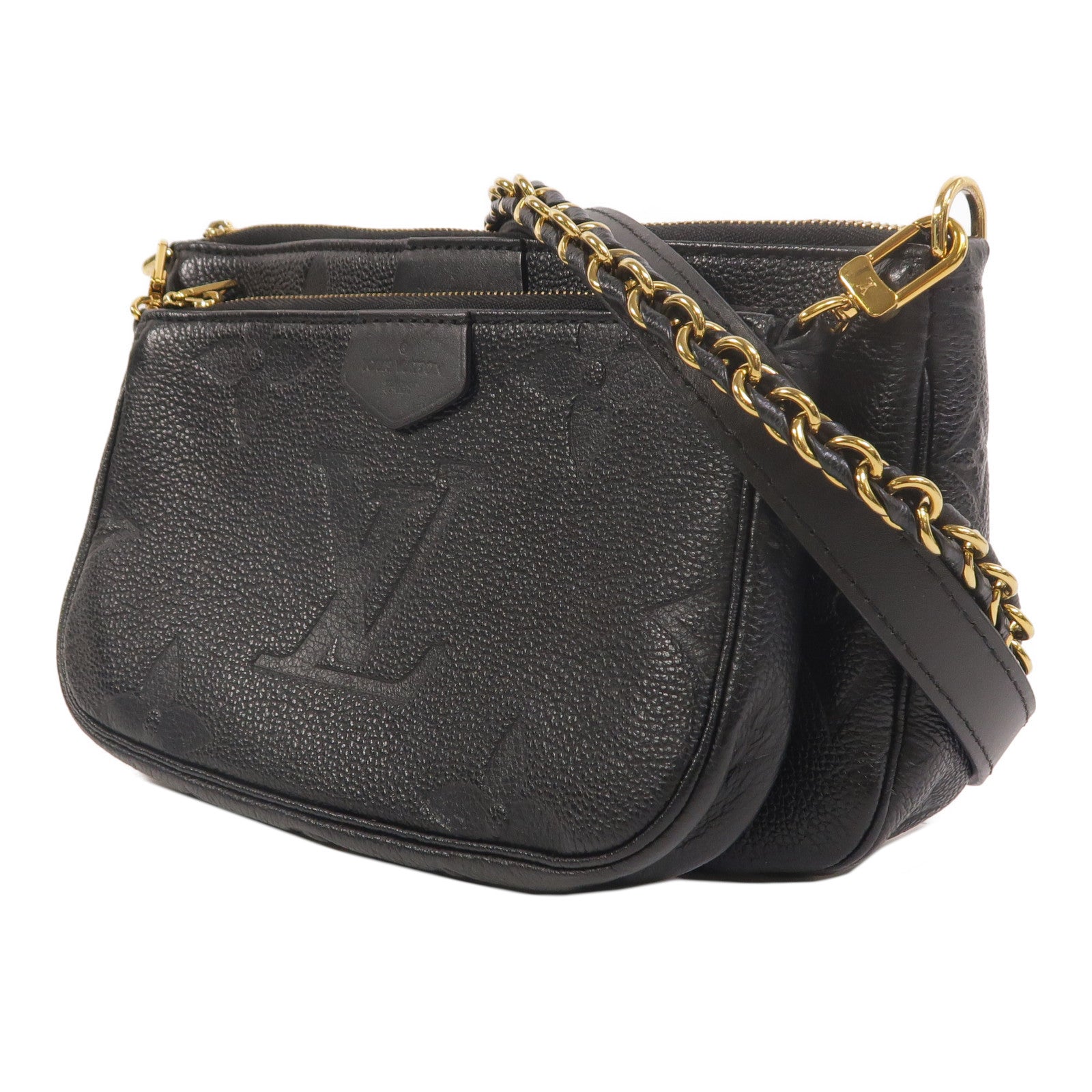 LOUIS VUITTON Monogram Empreinte Multi Pochette Accessoires手挽肩背兩用袋